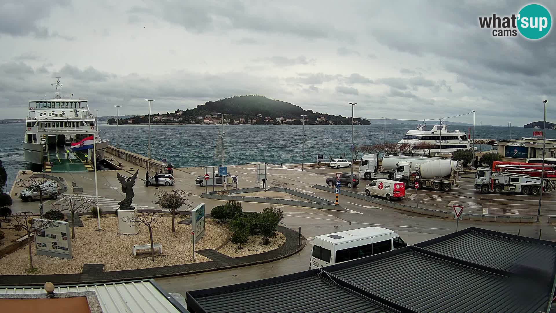 Cámara web UGLJAN – Transportar de Preko a Zadar