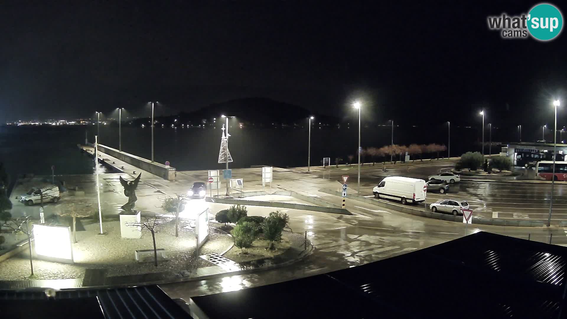 Webcam Ugliano – terminal traghetto da Preko a Zara