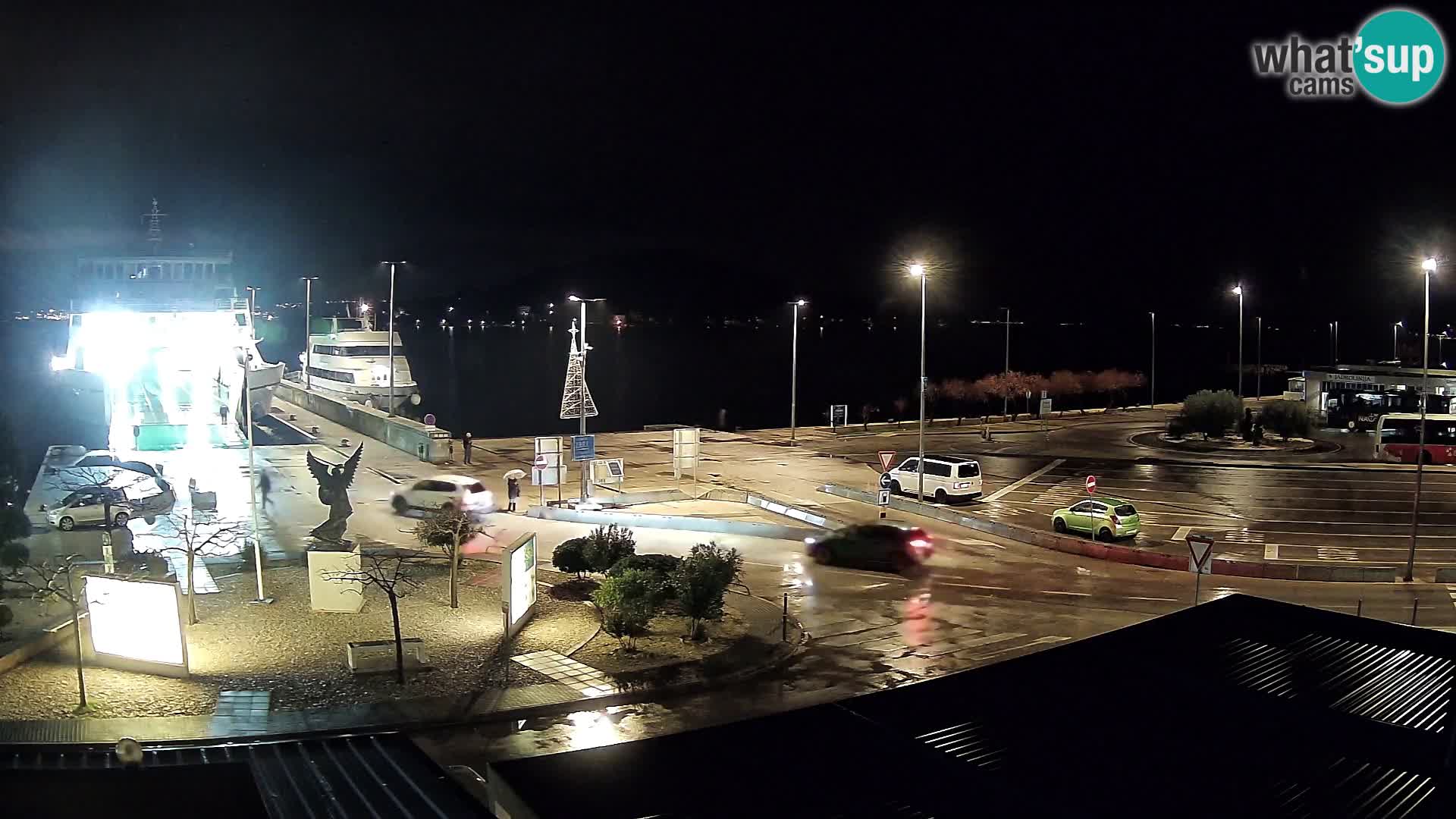 Webcam Ugliano – terminal traghetto da Preko a Zara