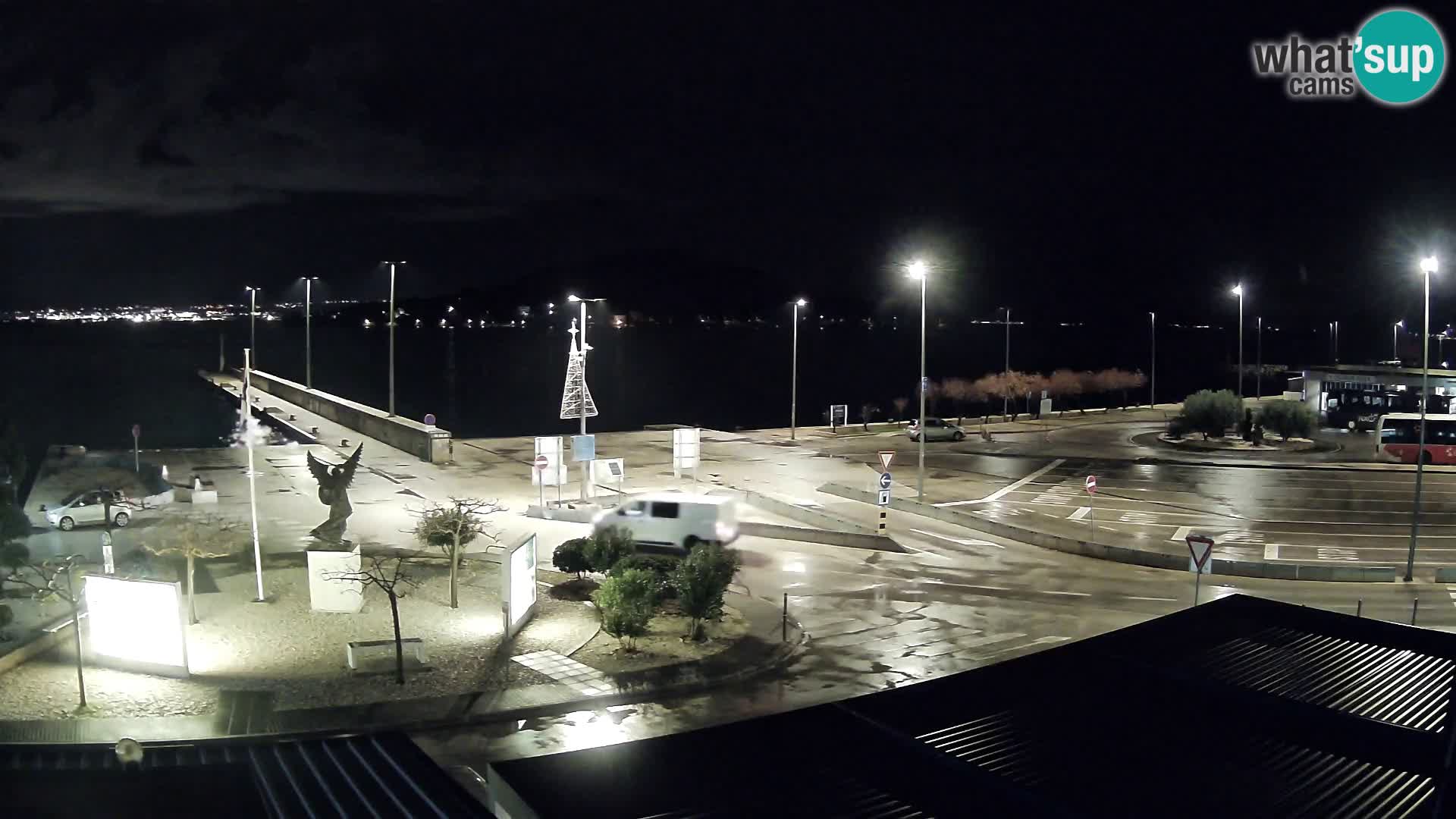 Webcam Ugliano – terminal traghetto da Preko a Zara