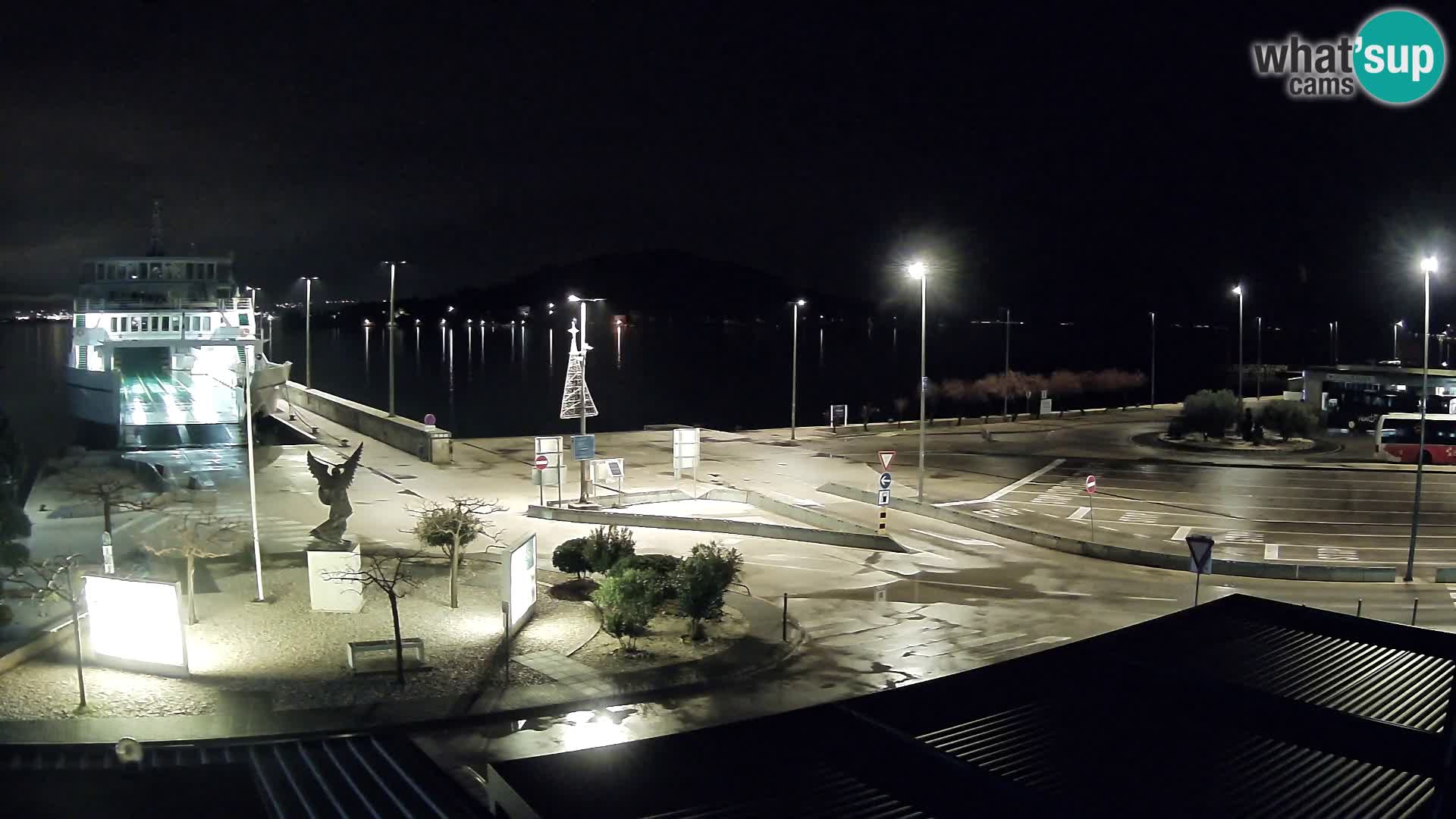 Spletna kamera Ugljan – trajekt Preko – Zadar