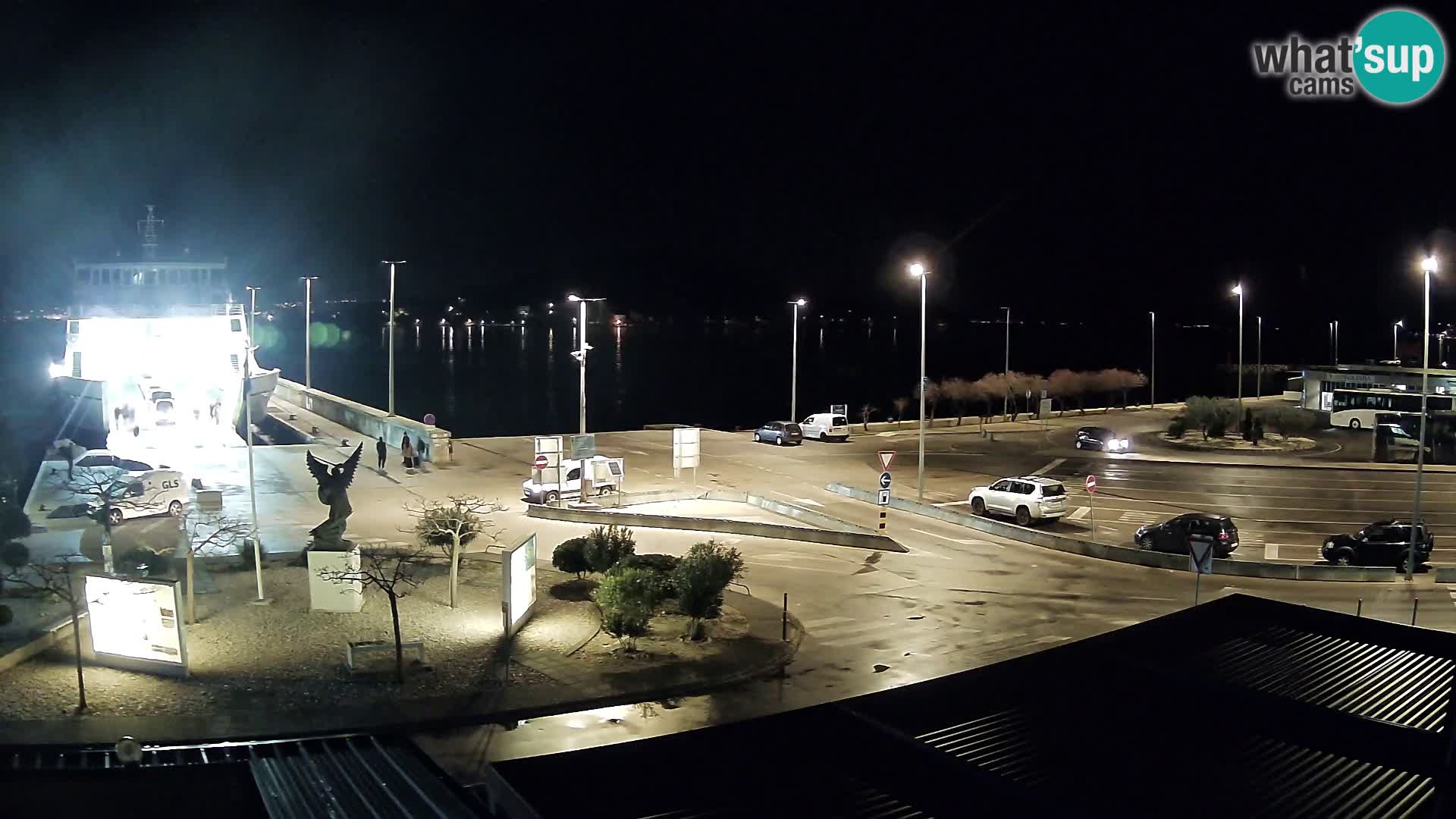 Webcam Ugljan – Preko Ferry to Zadar