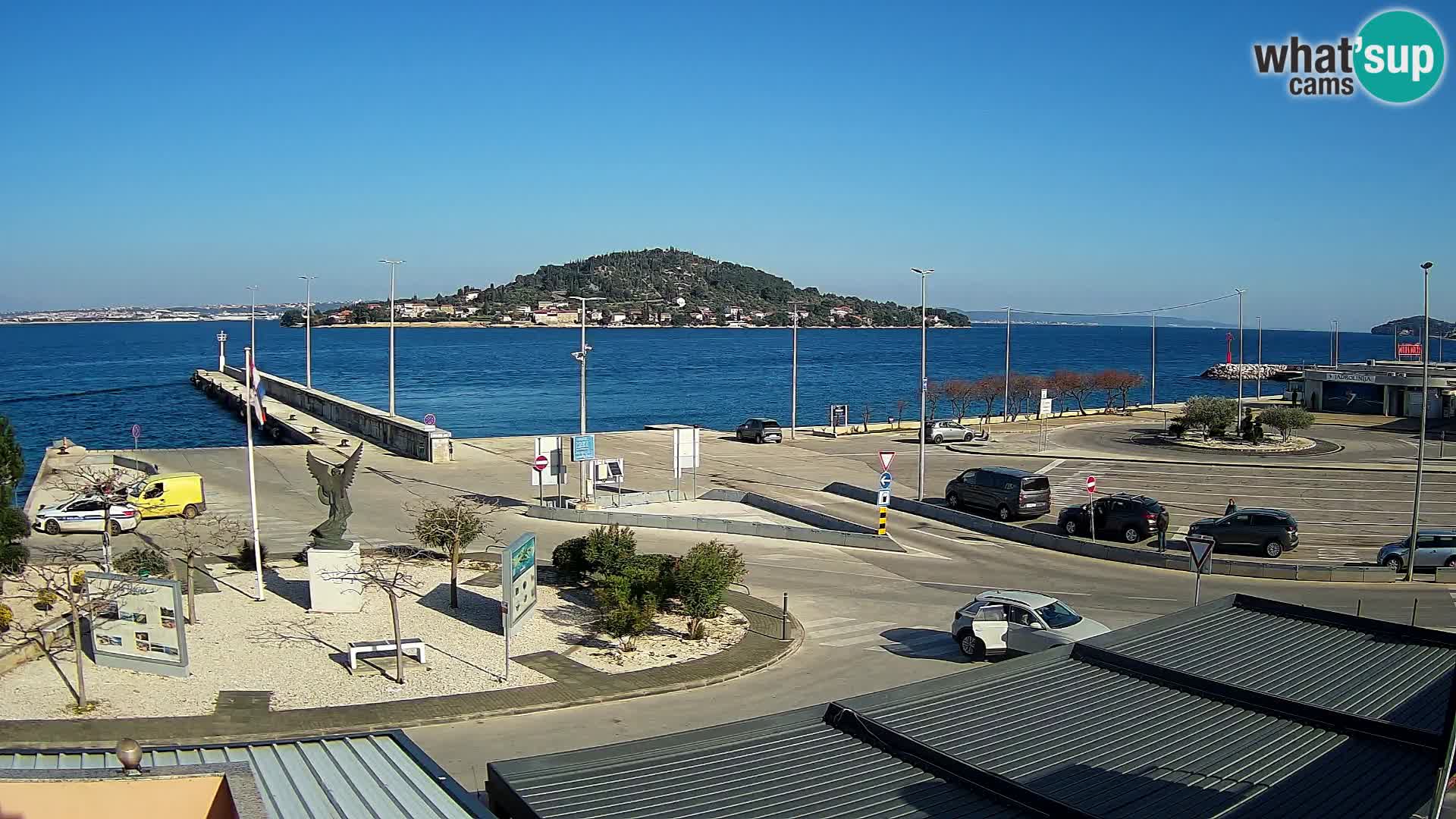 Web cam UGLJAN – Ferry de Preko à Zadar