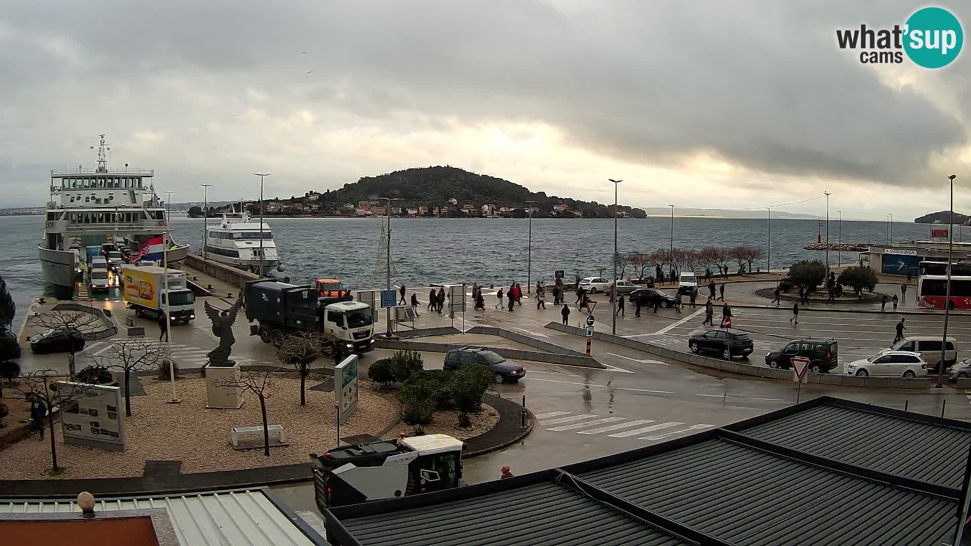 Cámara web UGLJAN – Transportar de Preko a Zadar