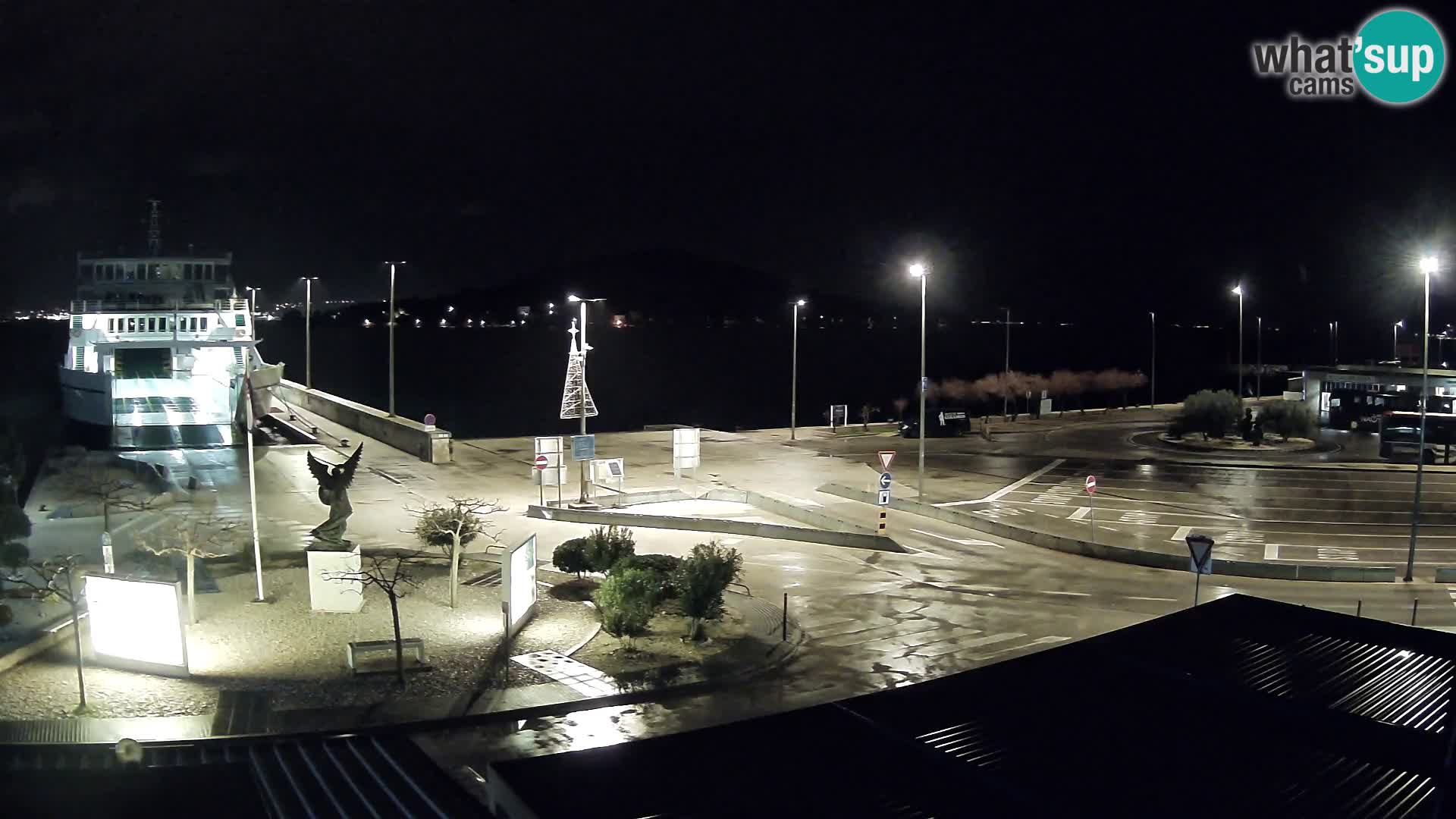 Web kamera Ugljan – Preko trajekt za Zadar