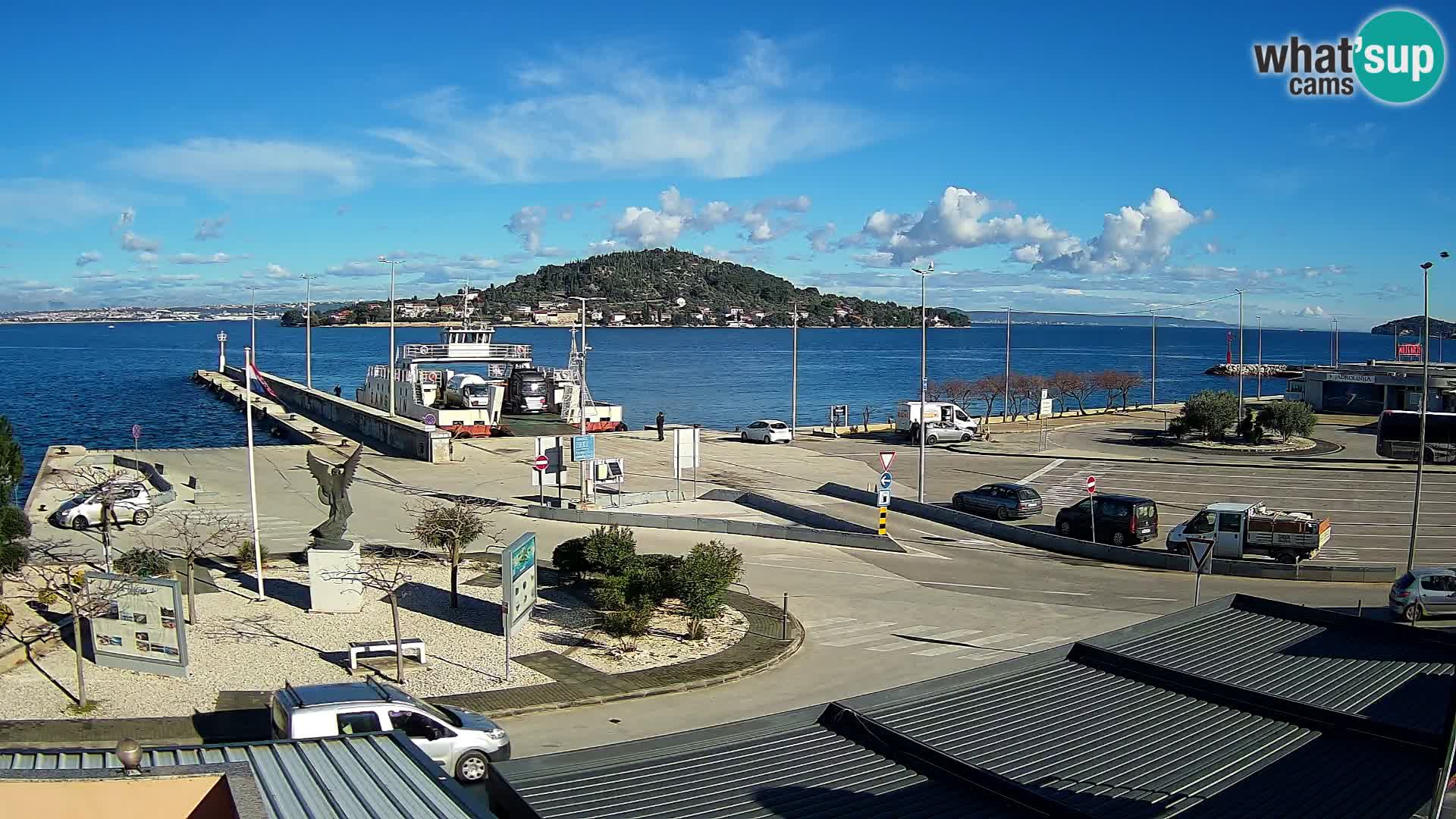 Web cam UGLJAN – Ferry de Preko à Zadar