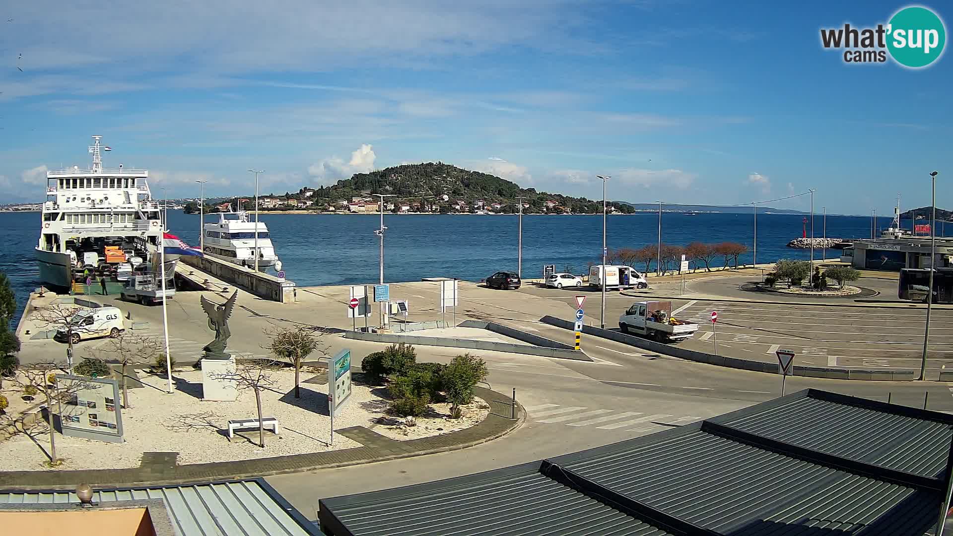 Cámara web UGLJAN – Transportar de Preko a Zadar