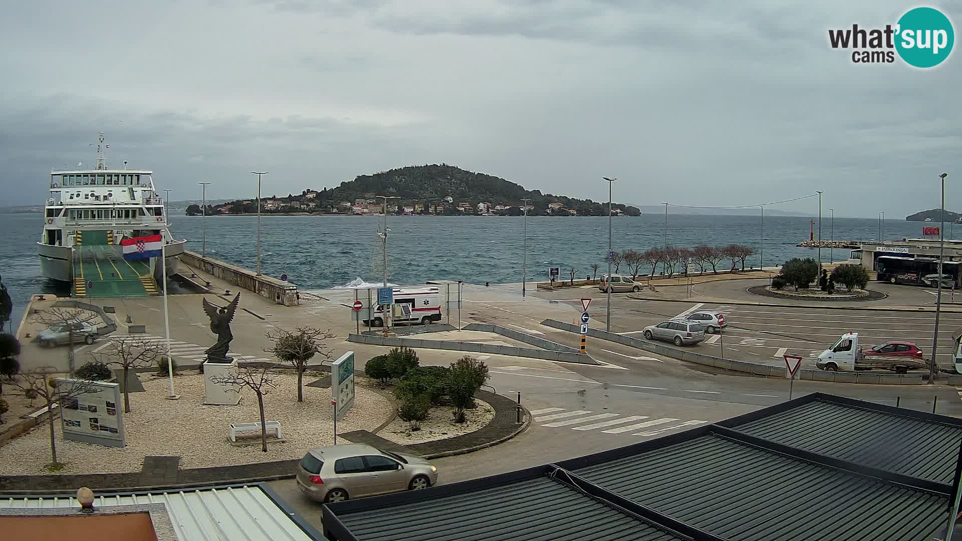Web cam UGLJAN – Ferry de Preko à Zadar