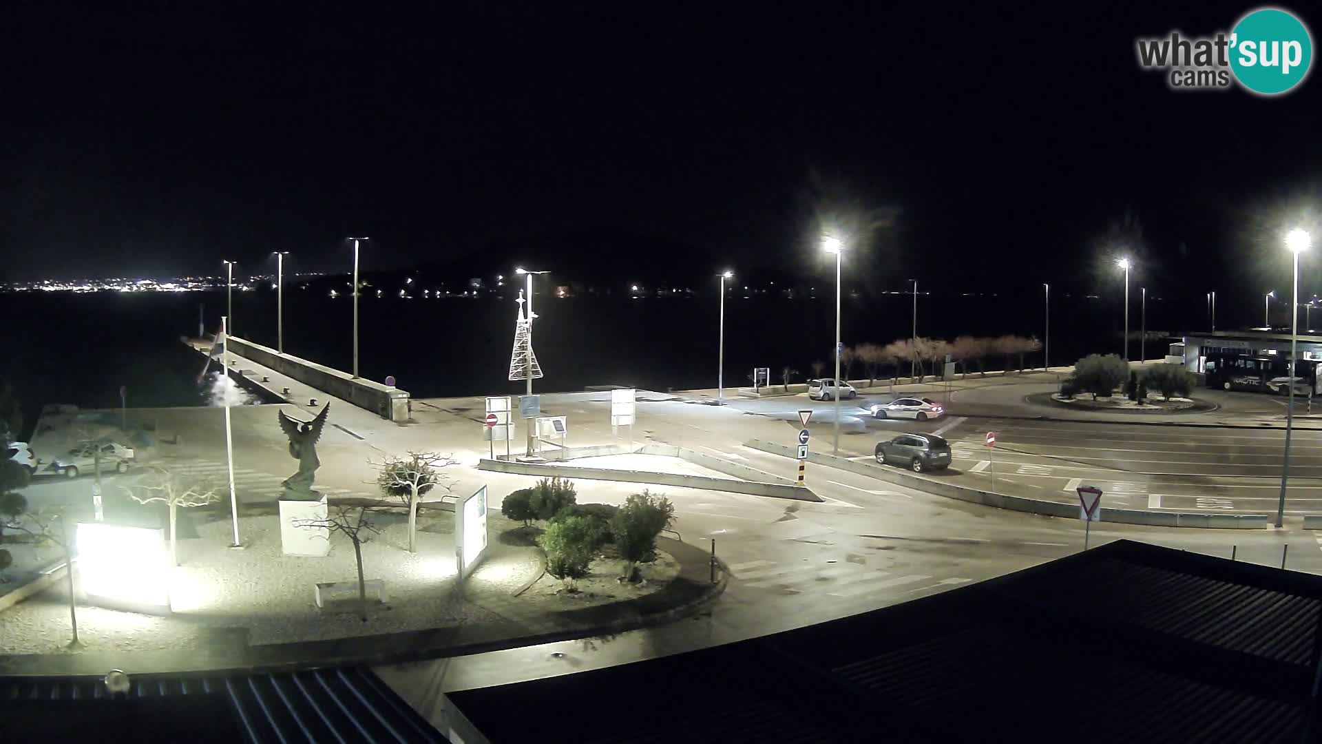 Webcam Ugliano – terminal traghetto da Preko a Zara