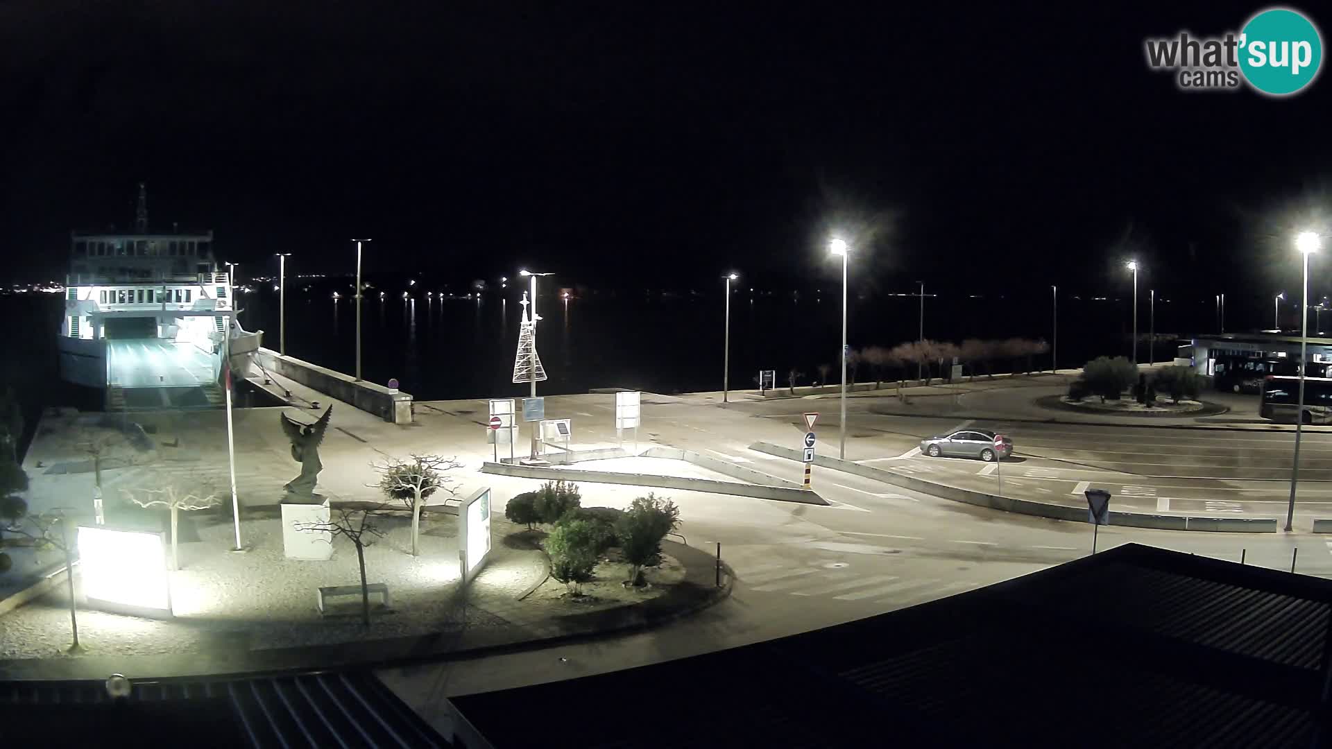 Webcam Ugljan – Preko Ferry to Zadar