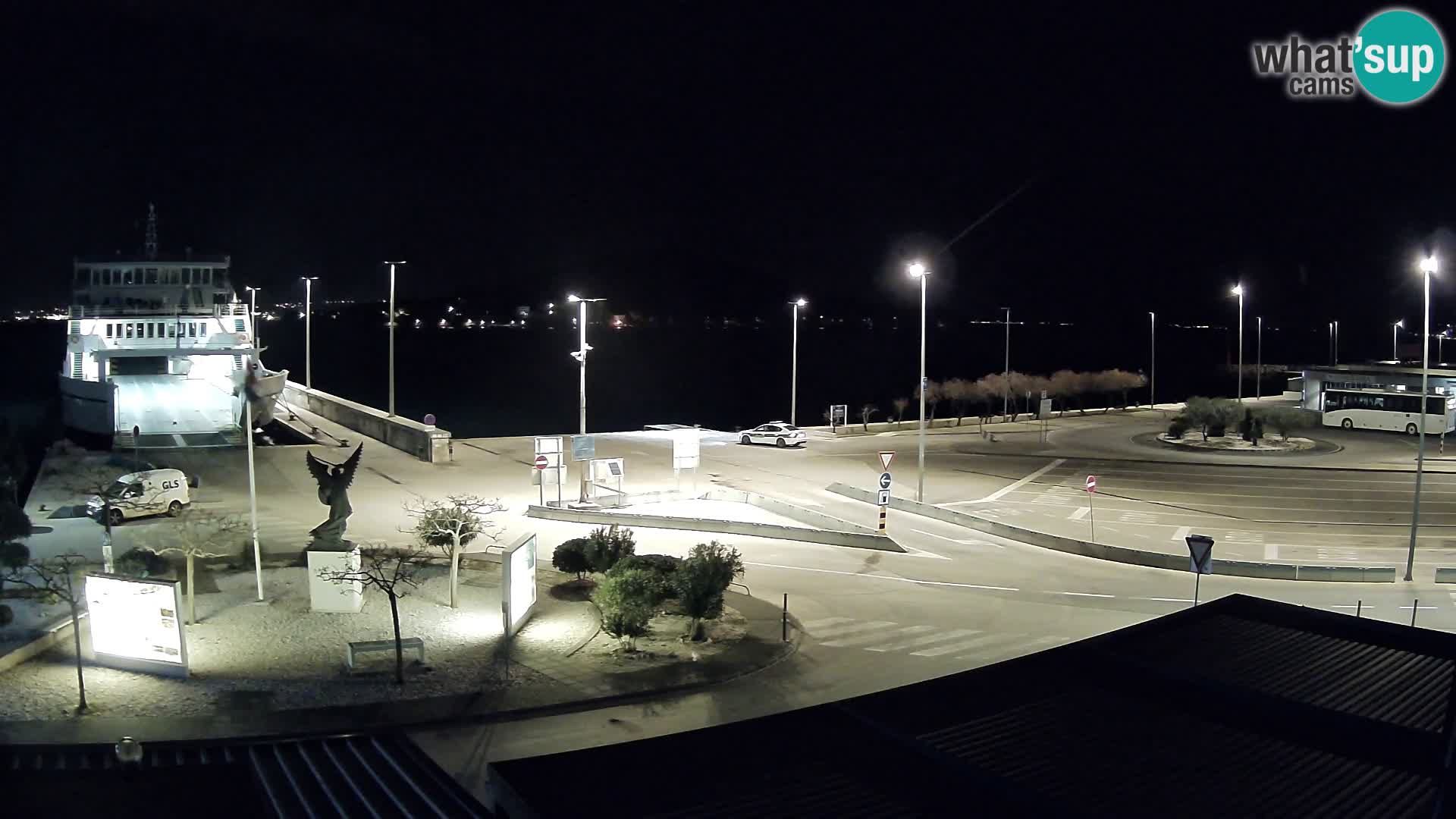 Webcam Ugliano – terminal traghetto da Preko a Zara