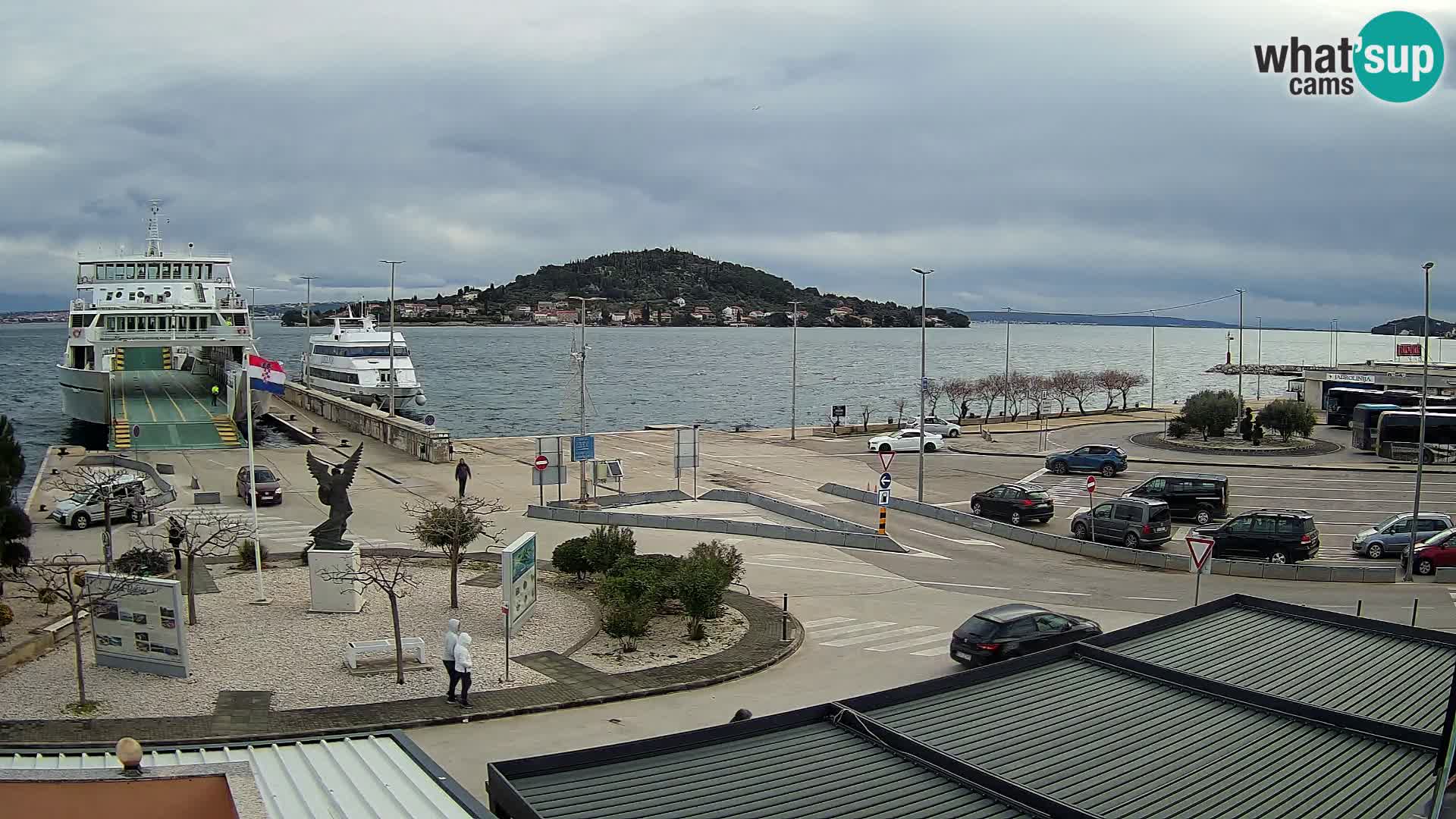 Webcam Ugljan – Preko Ferry to Zadar