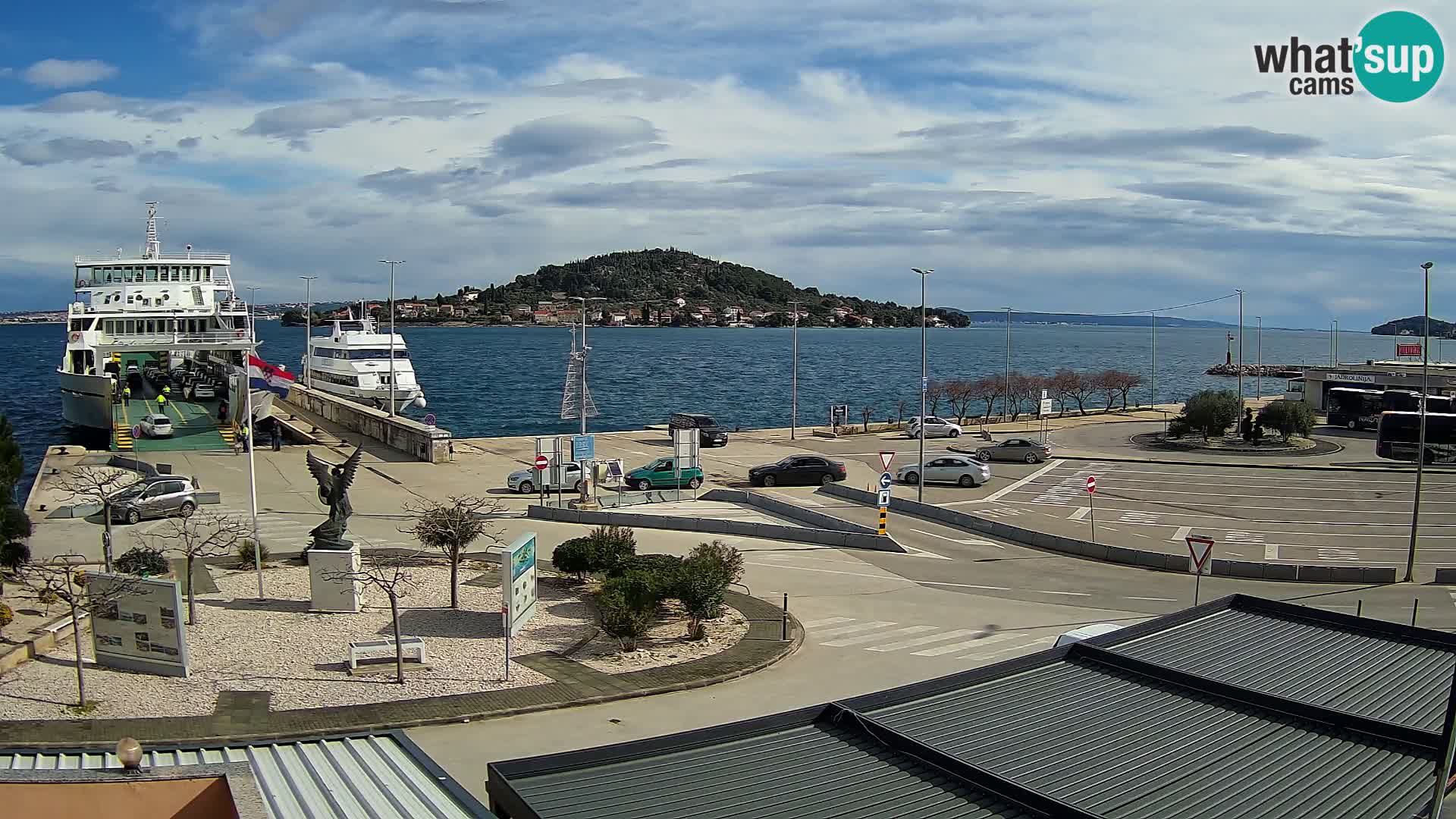 UGLJAN Webcam – Preko-Fähre nach Zadar