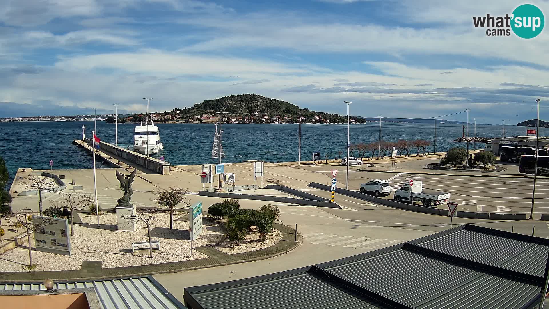 Cámara web UGLJAN – Transportar de Preko a Zadar