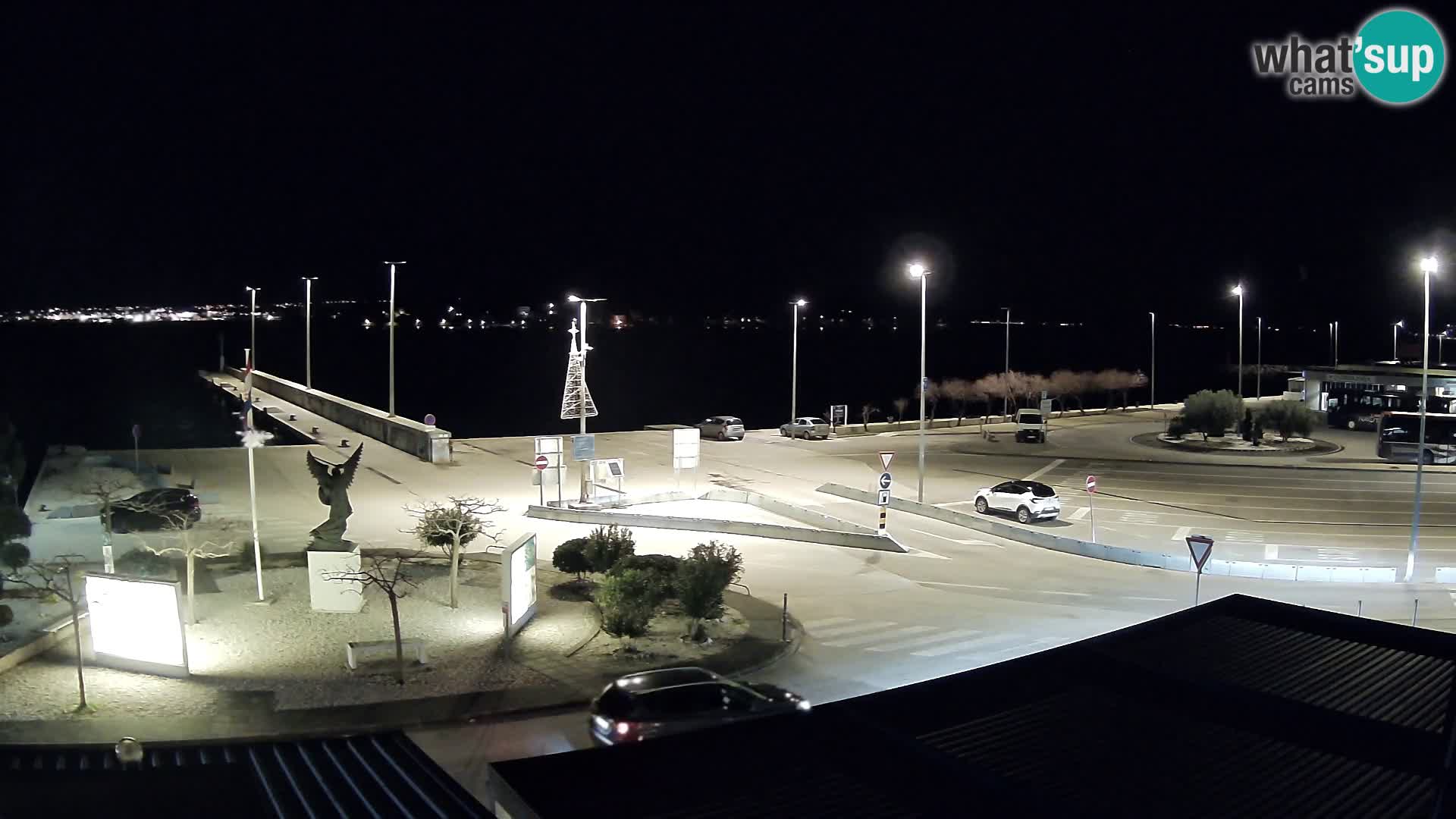 Spletna kamera Ugljan – trajekt Preko – Zadar