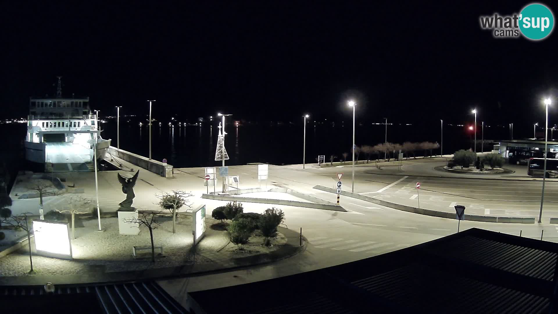 Spletna kamera Ugljan – trajekt Preko – Zadar