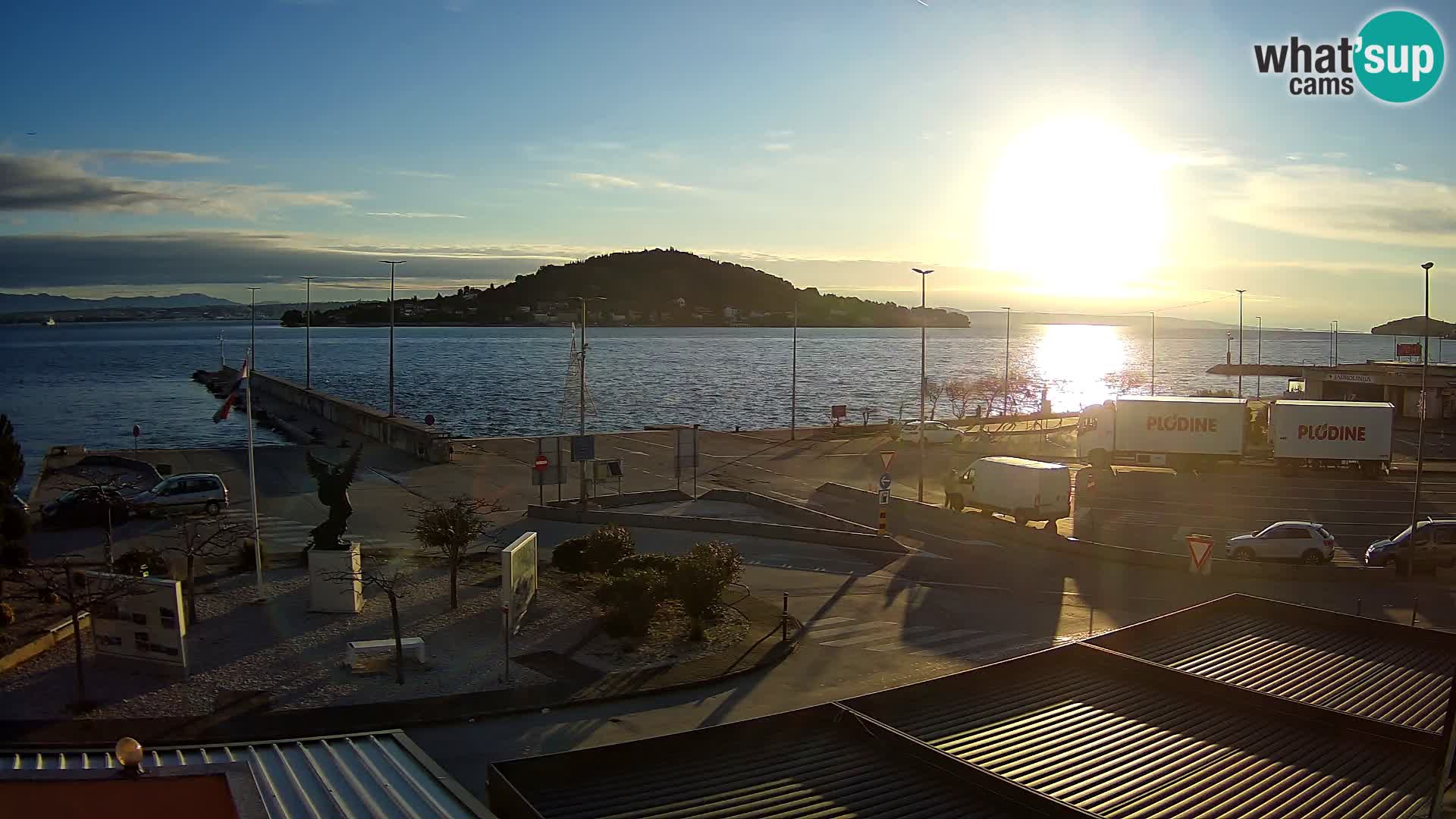 UGLJAN Webcam – Preko-Fähre nach Zadar