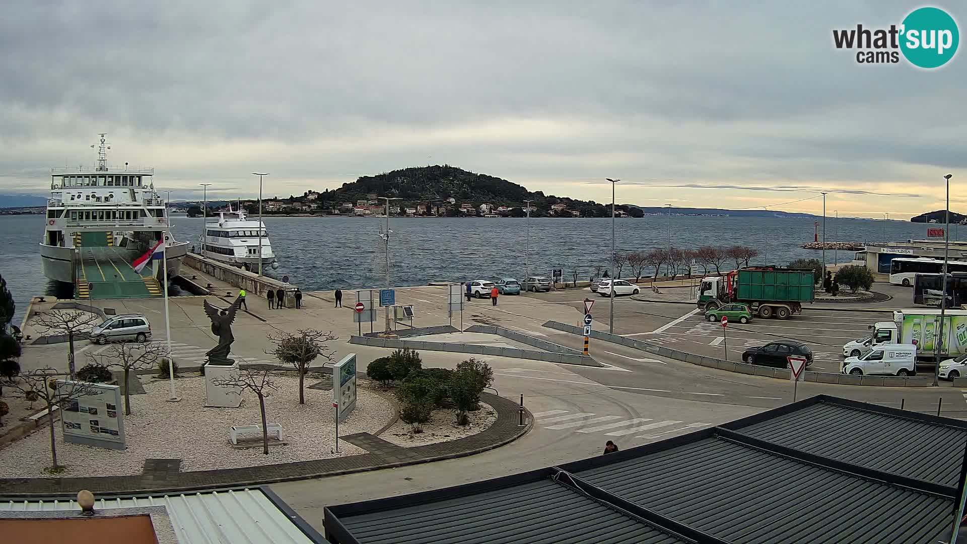 Cámara web UGLJAN – Transportar de Preko a Zadar