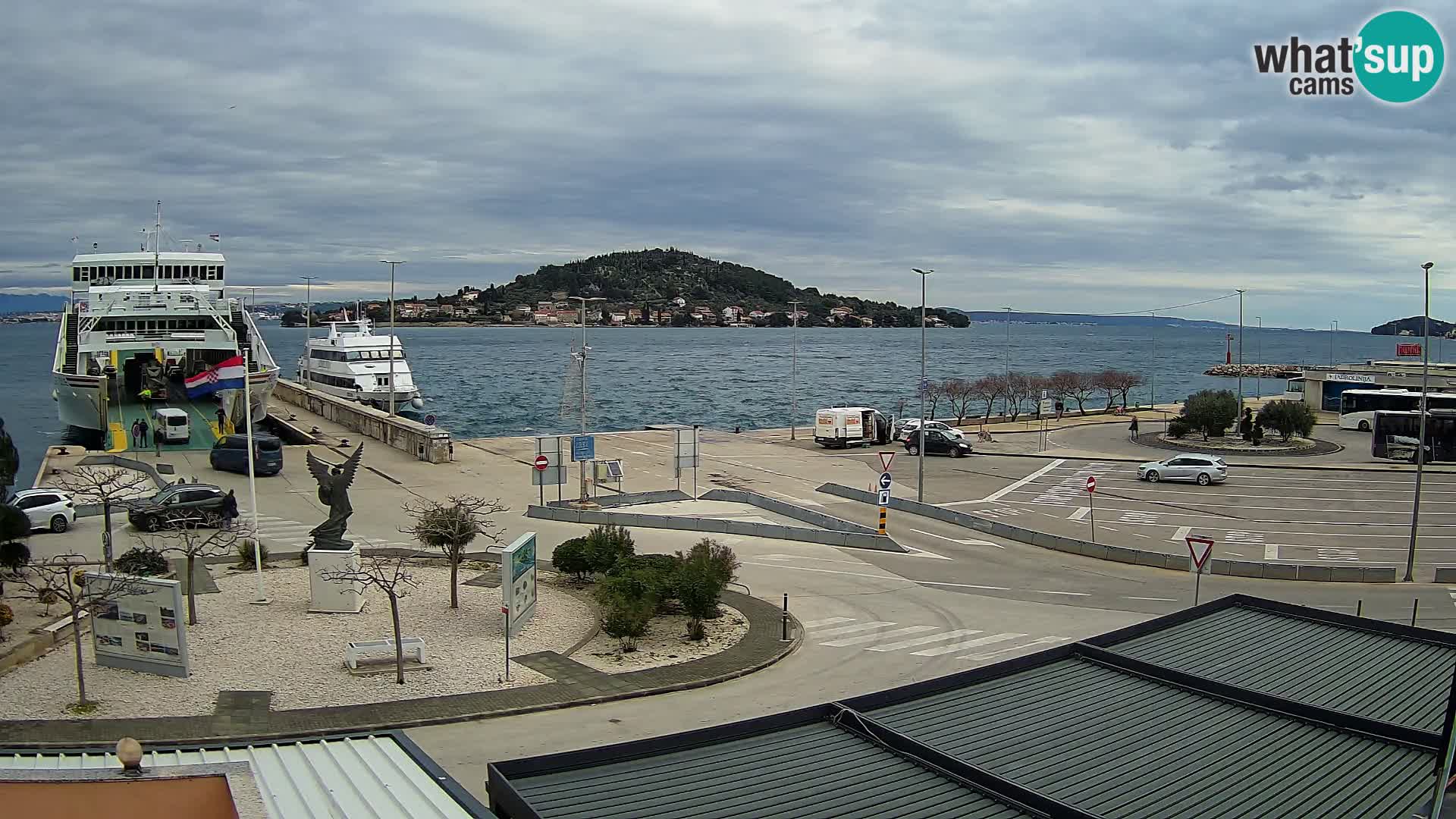 Web cam UGLJAN – Ferry de Preko à Zadar