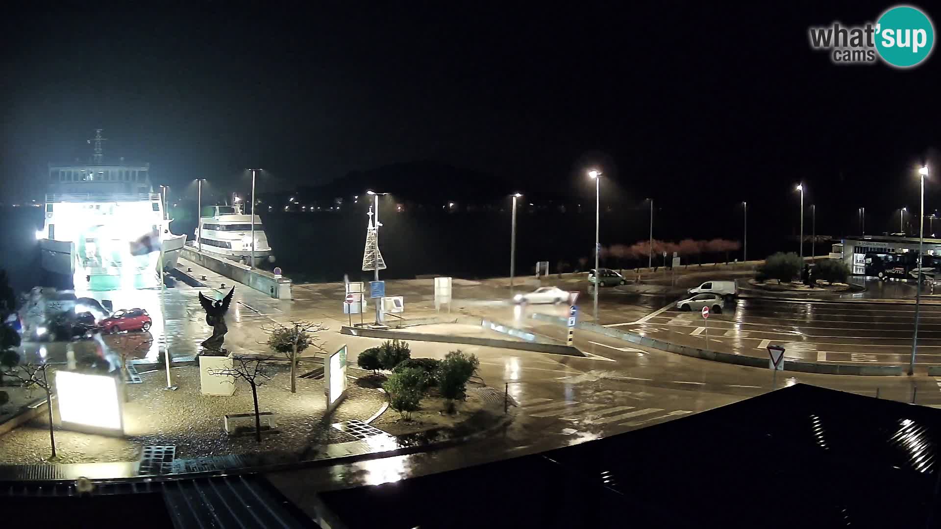 Spletna kamera Ugljan – trajekt Preko – Zadar