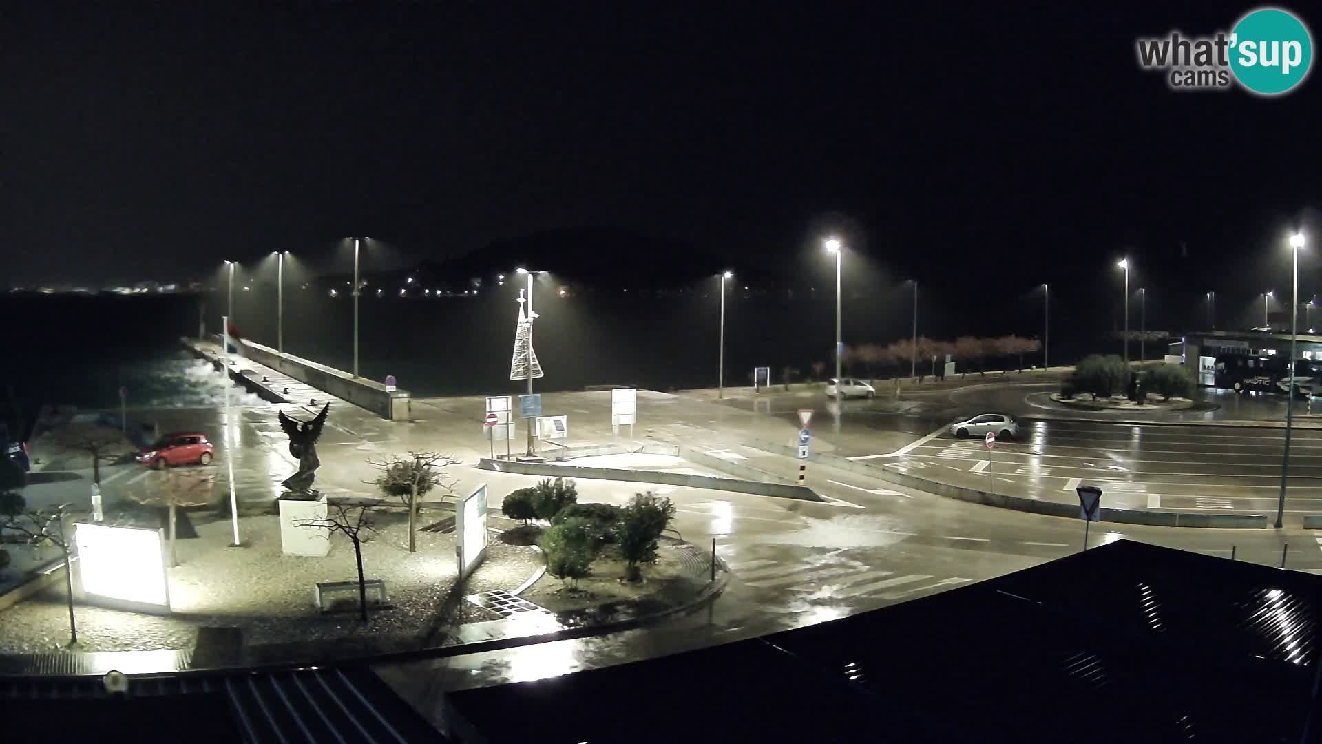 Webcam Ugliano – terminal traghetto da Preko a Zara