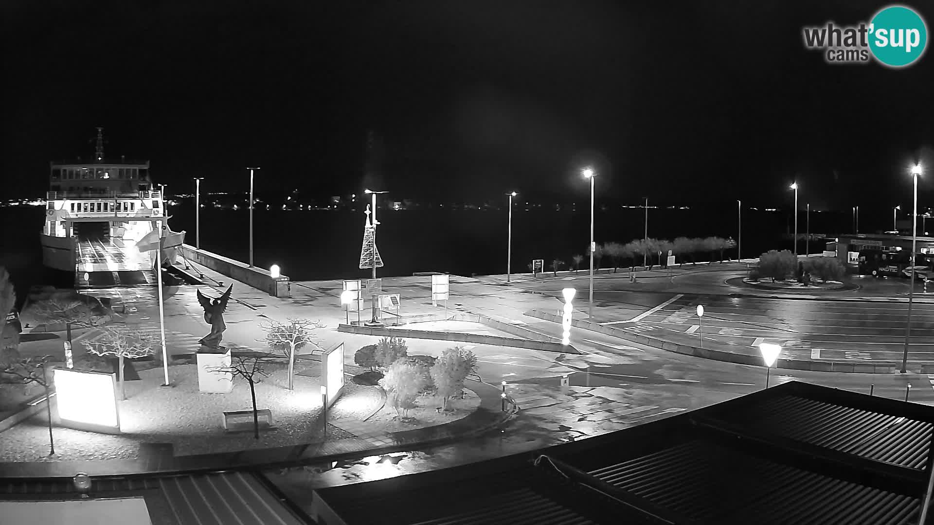 Web kamera Ugljan – Preko trajekt za Zadar