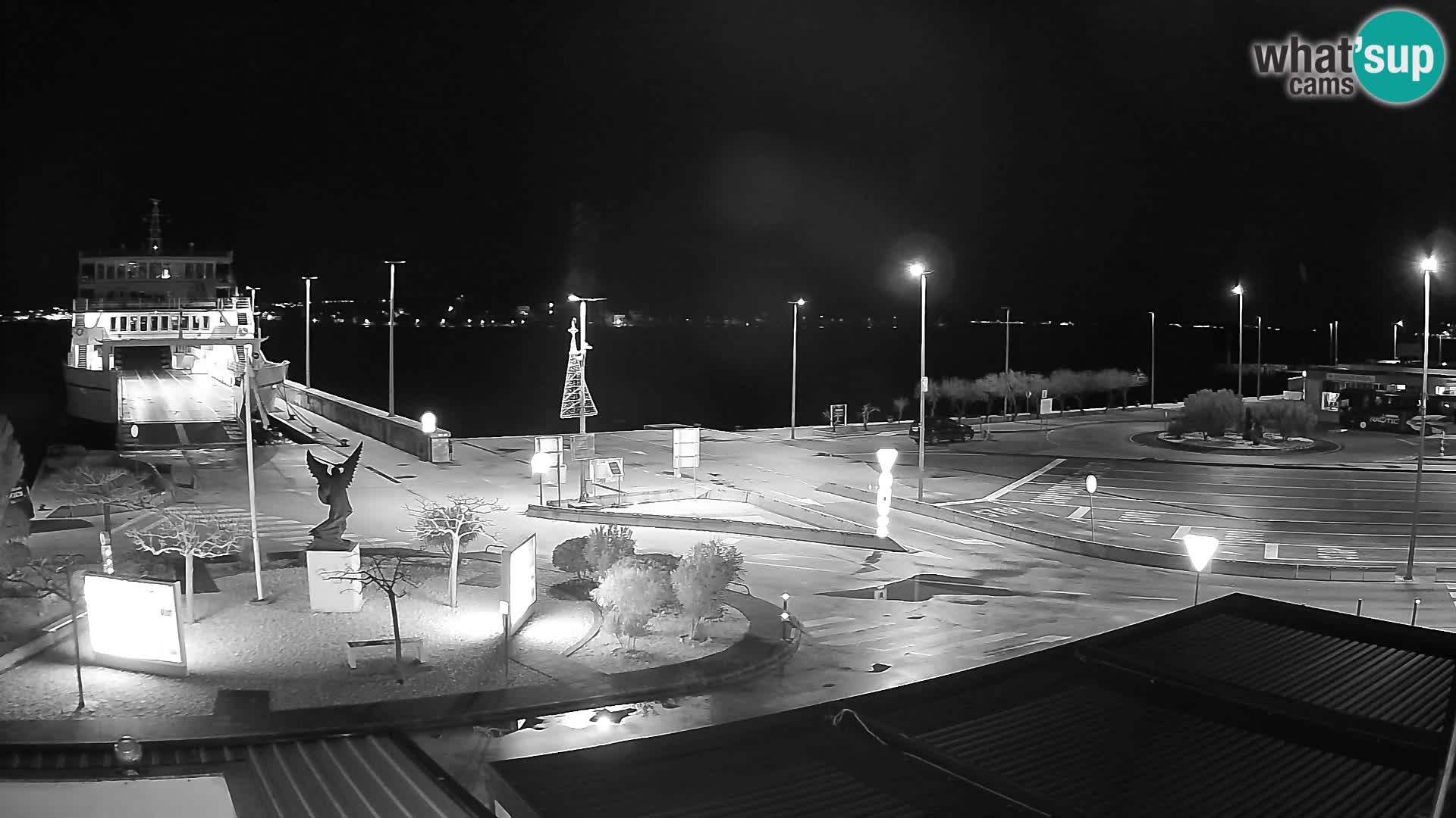 Webcam Ugliano – terminal traghetto da Preko a Zara