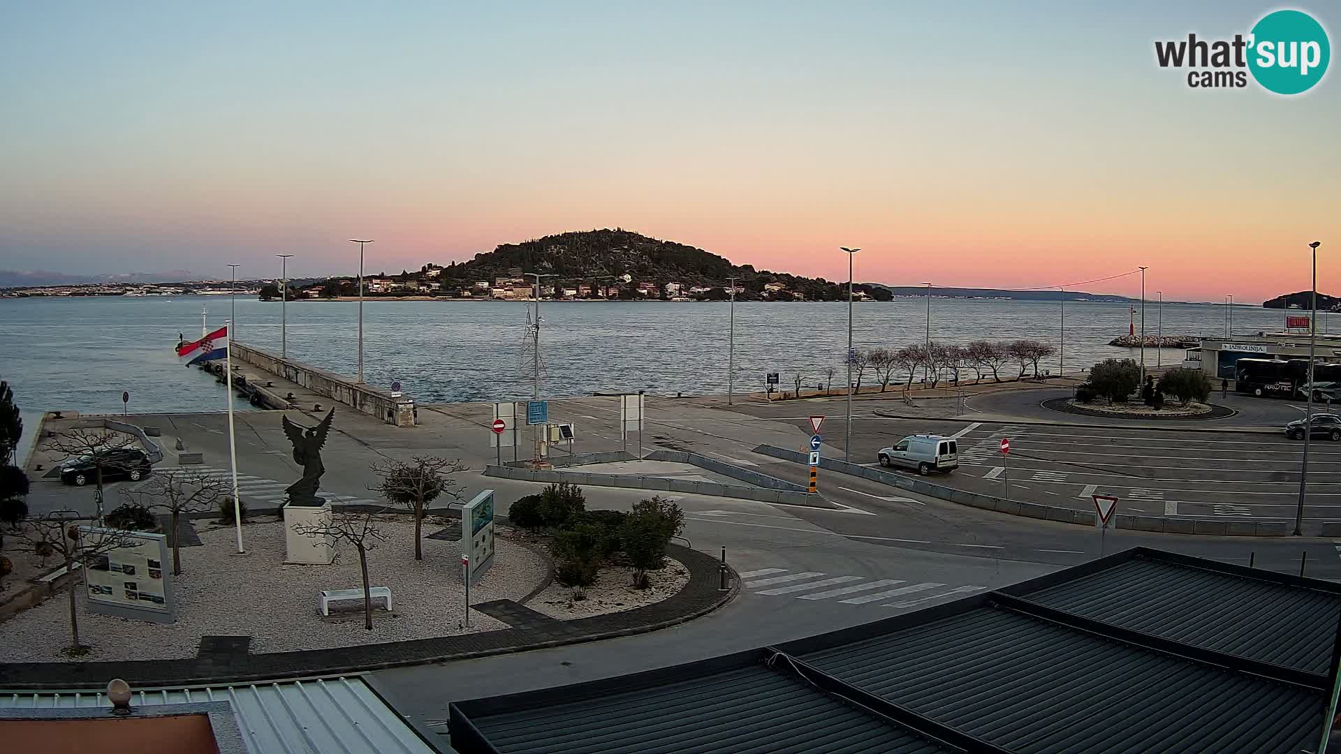 Cámara web UGLJAN – Transportar de Preko a Zadar