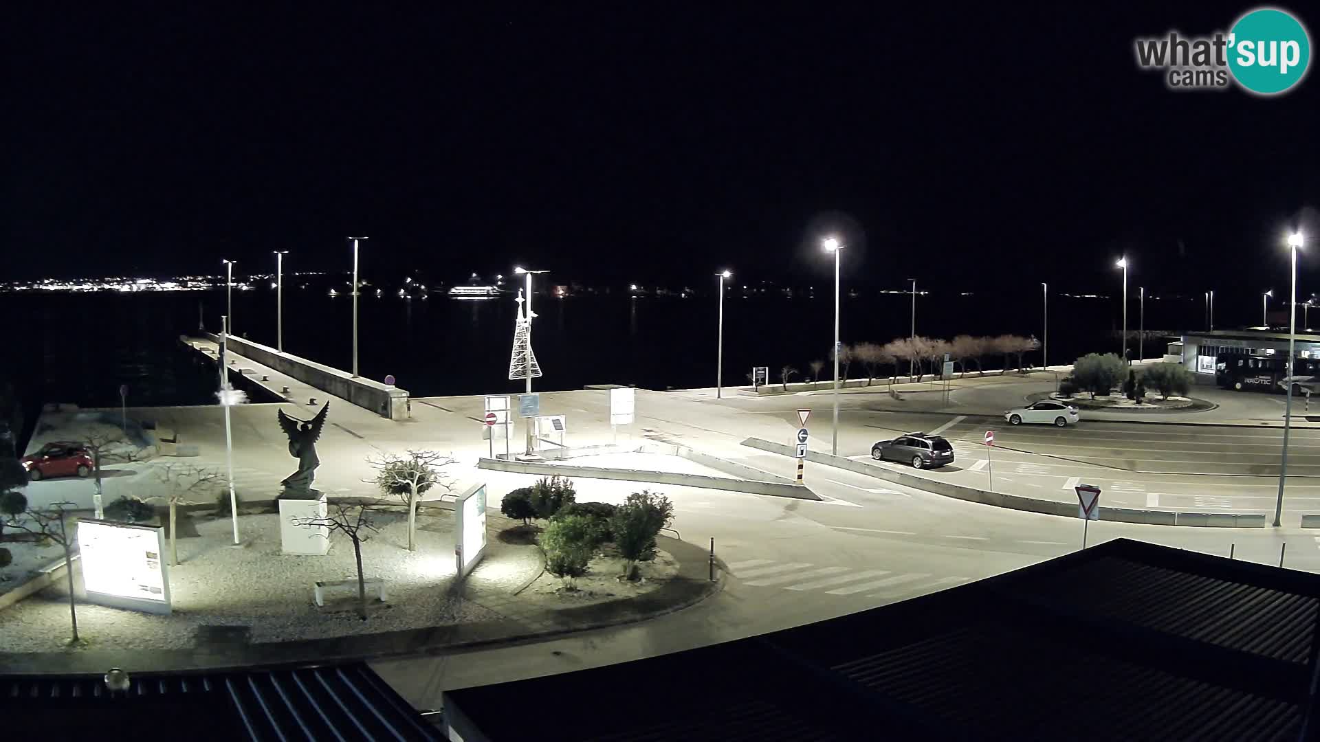 Webcam Ugliano – terminal traghetto da Preko a Zara