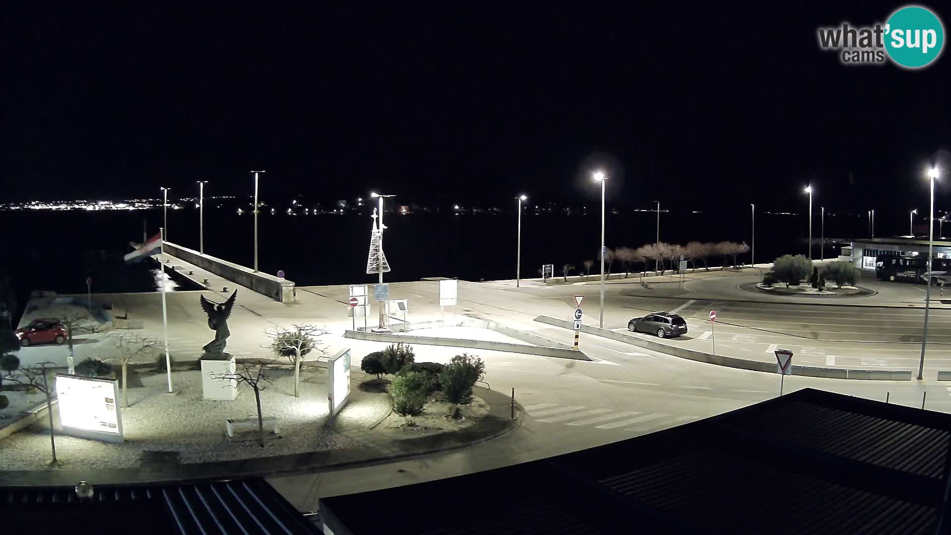 Webcam Ugliano – terminal traghetto da Preko a Zara