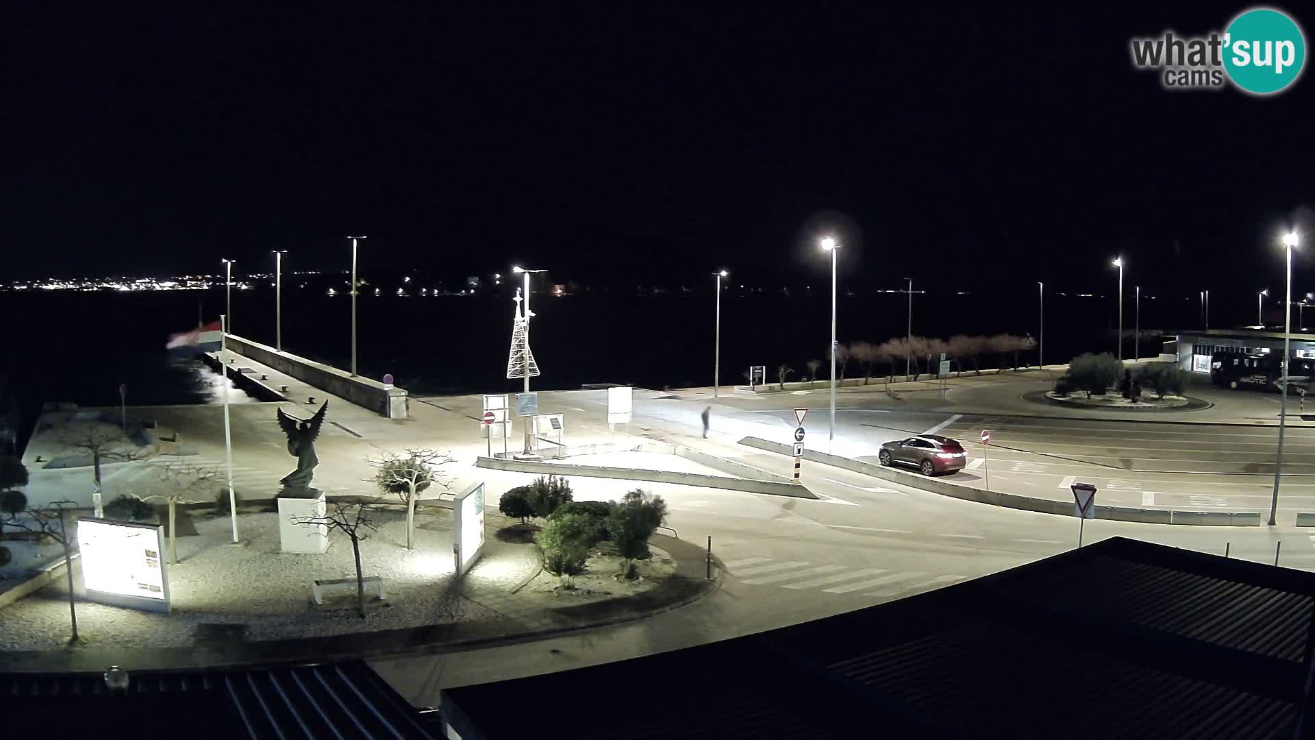 Spletna kamera Ugljan – trajekt Preko – Zadar