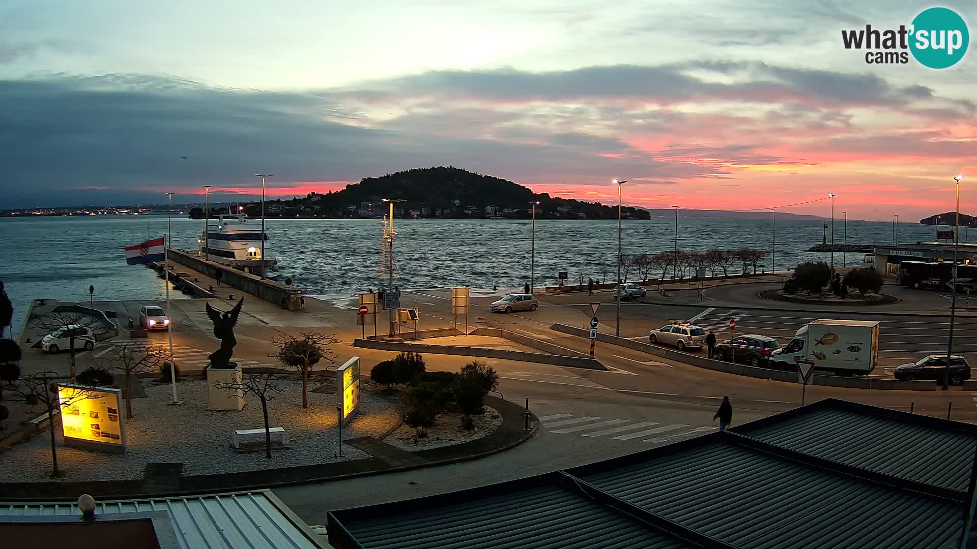 UGLJAN Webcam – Preko-Fähre nach Zadar