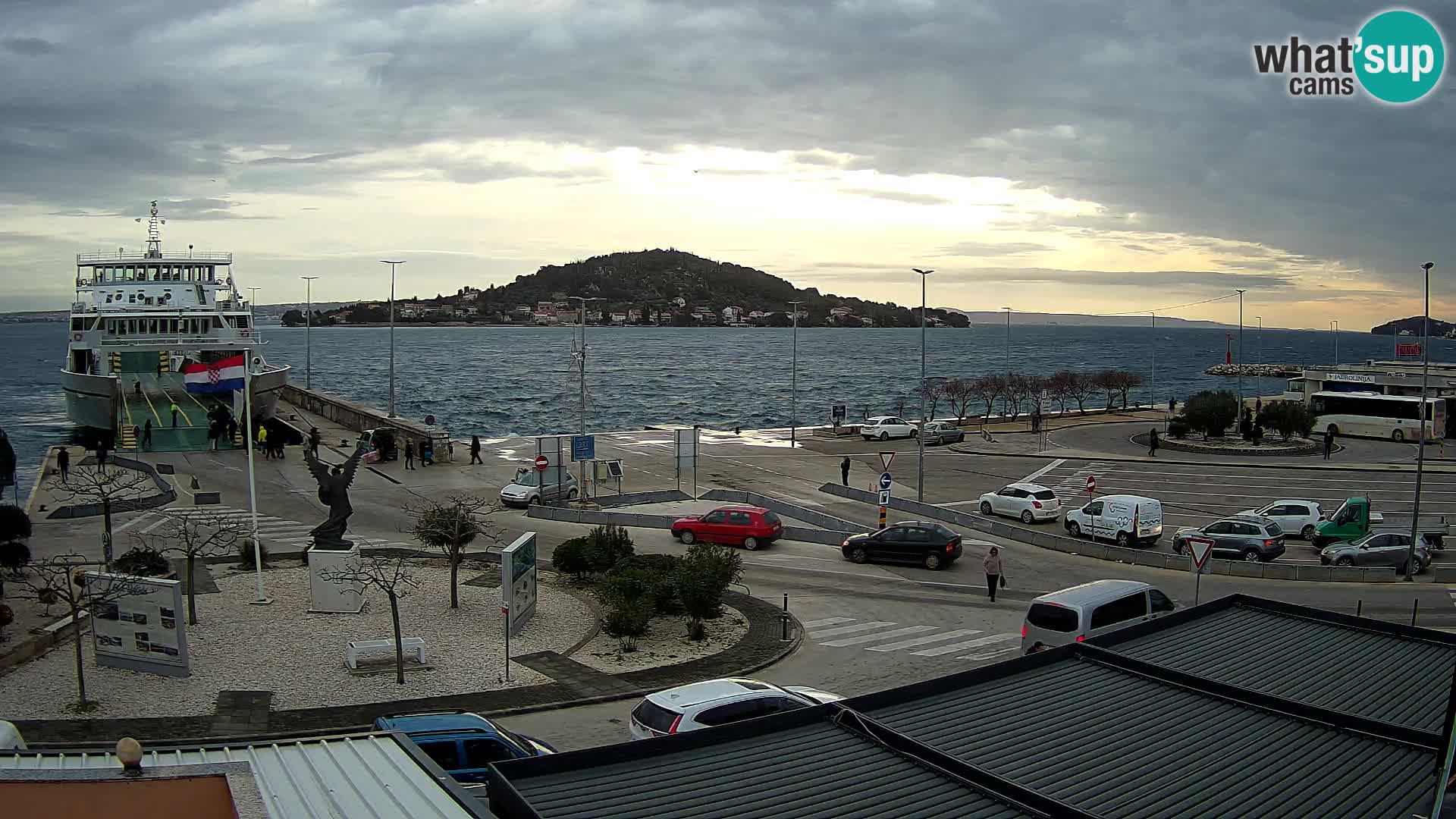 UGLJAN Webcam – Preko-Fähre nach Zadar
