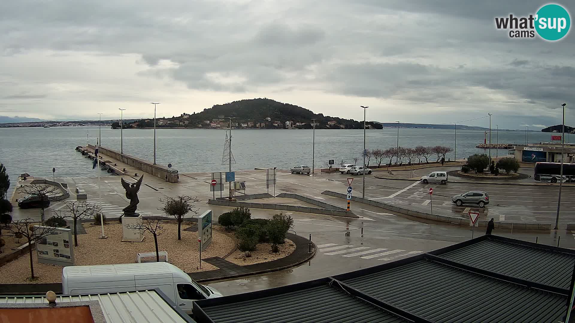 Webcam Ugljan – Preko Ferry to Zadar