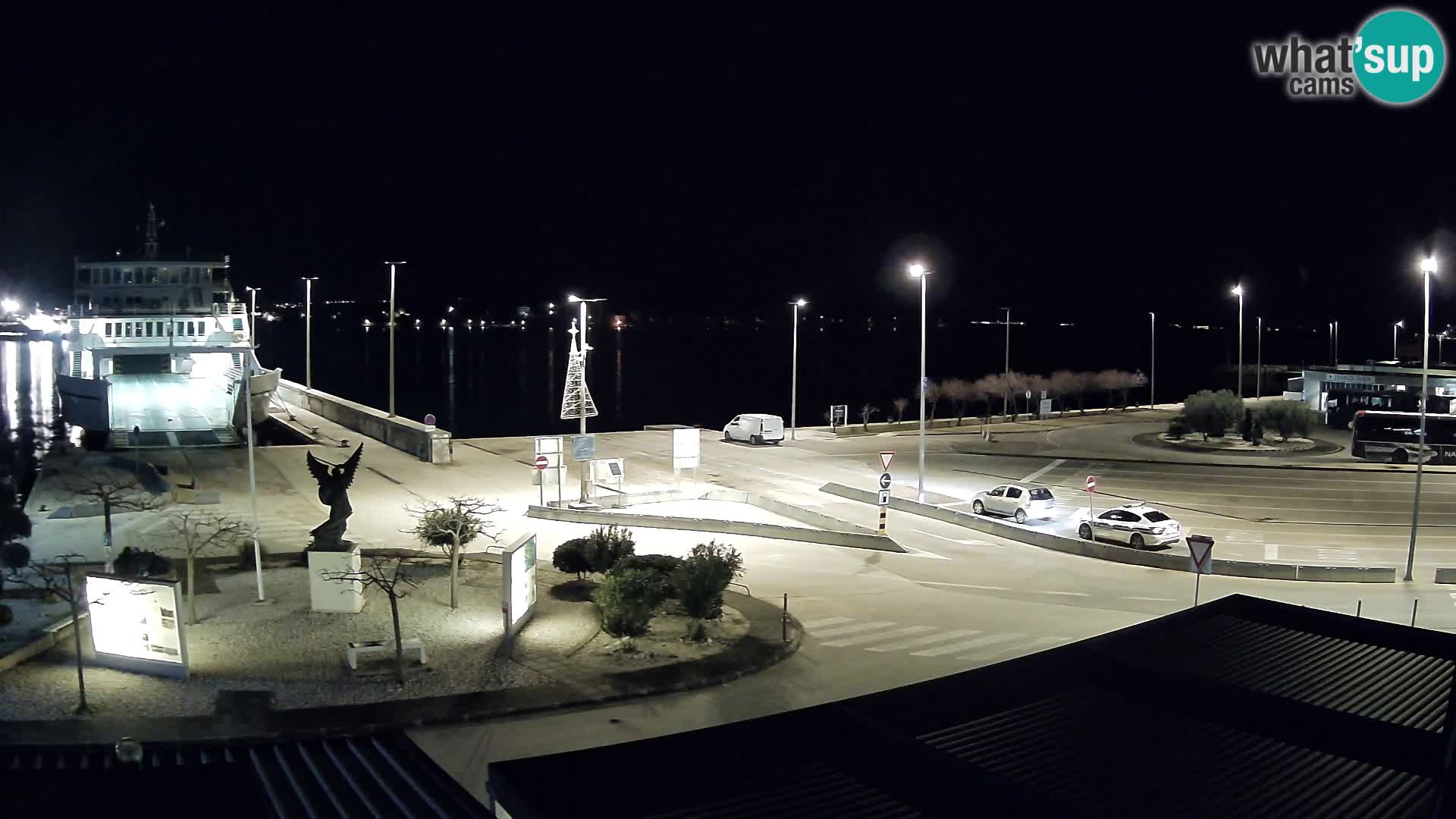 Webcam Ugliano – terminal traghetto da Preko a Zara