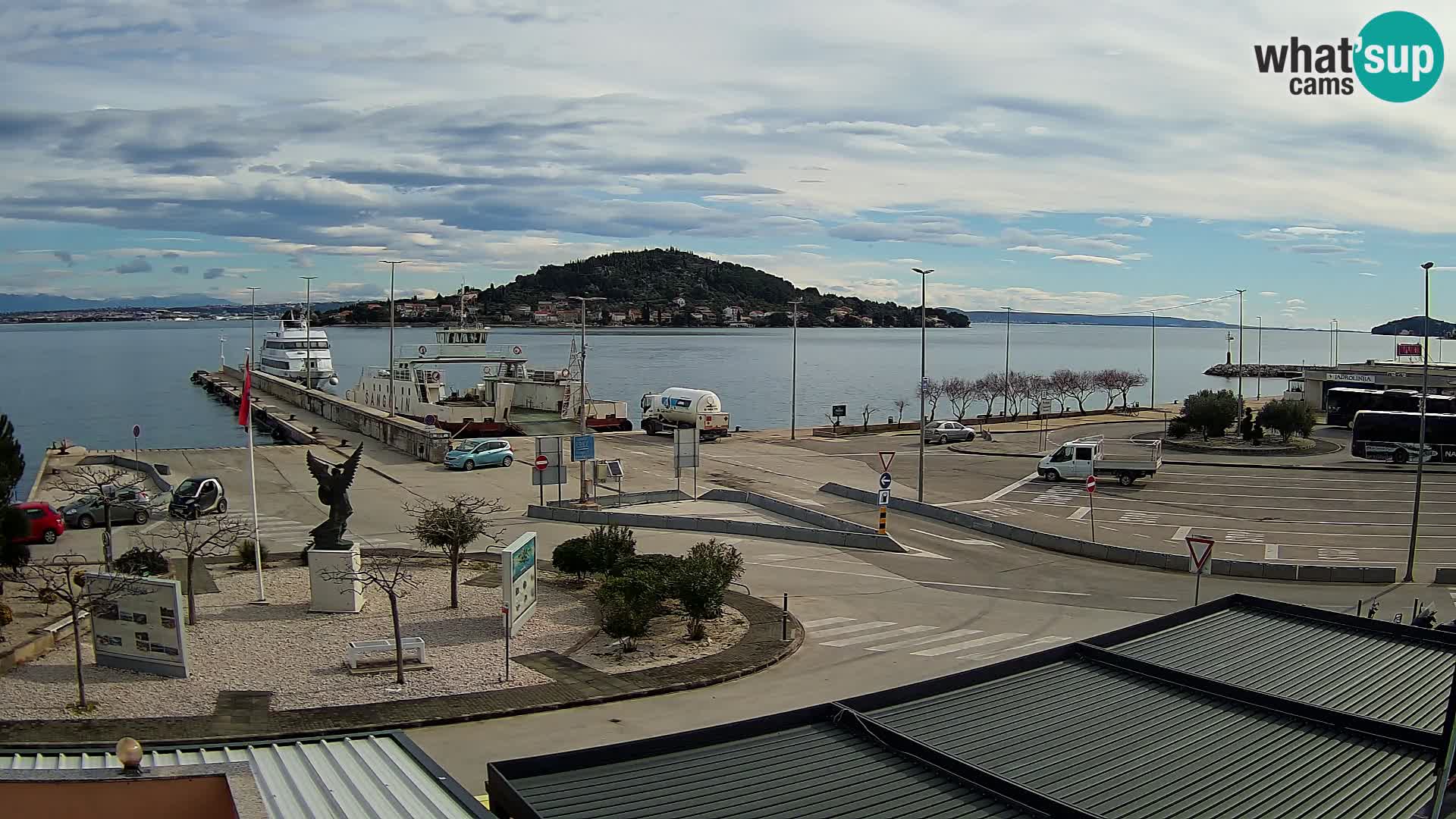 Cámara web UGLJAN – Transportar de Preko a Zadar