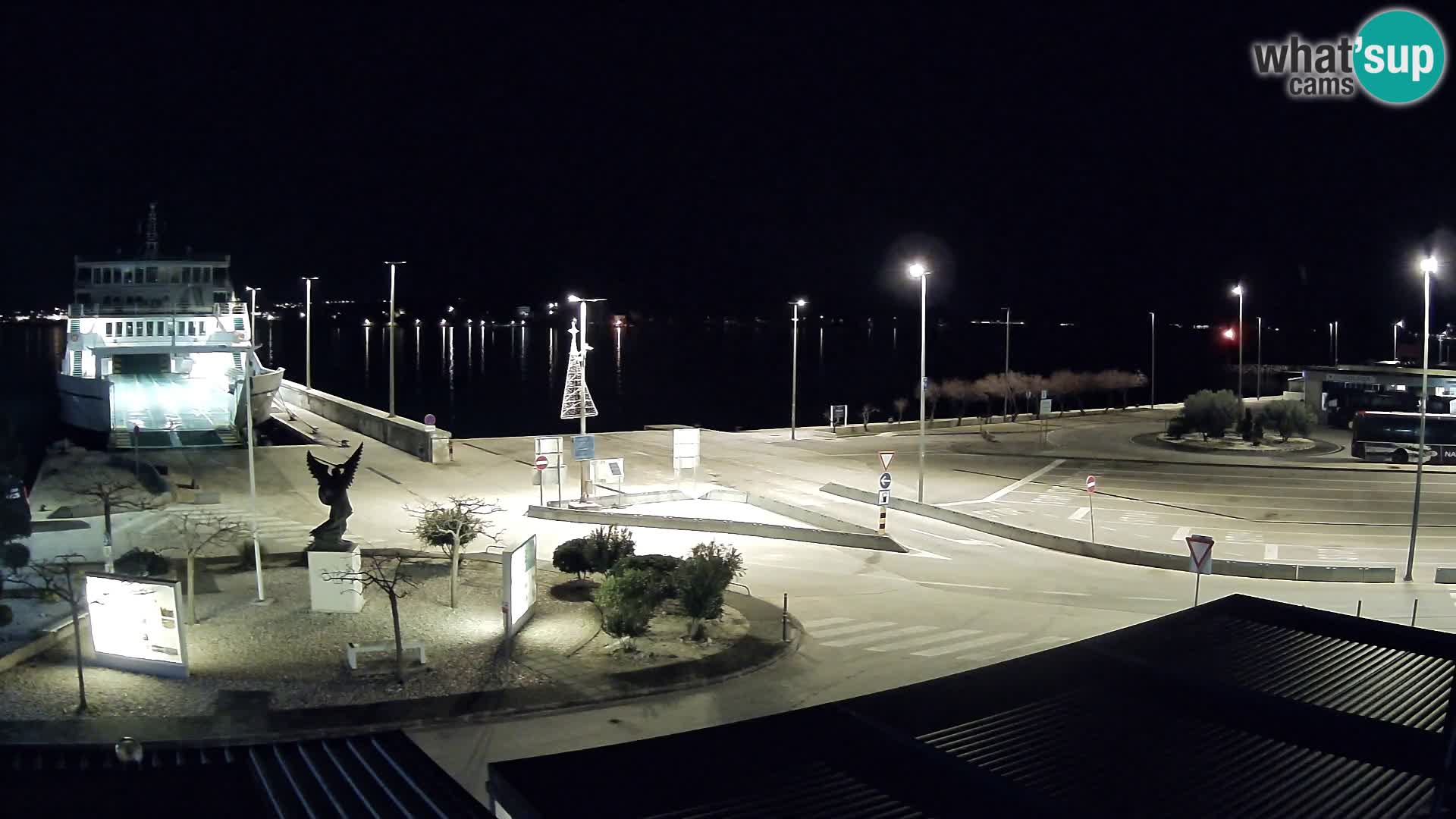 Webcam Ugljan – Preko Ferry to Zadar