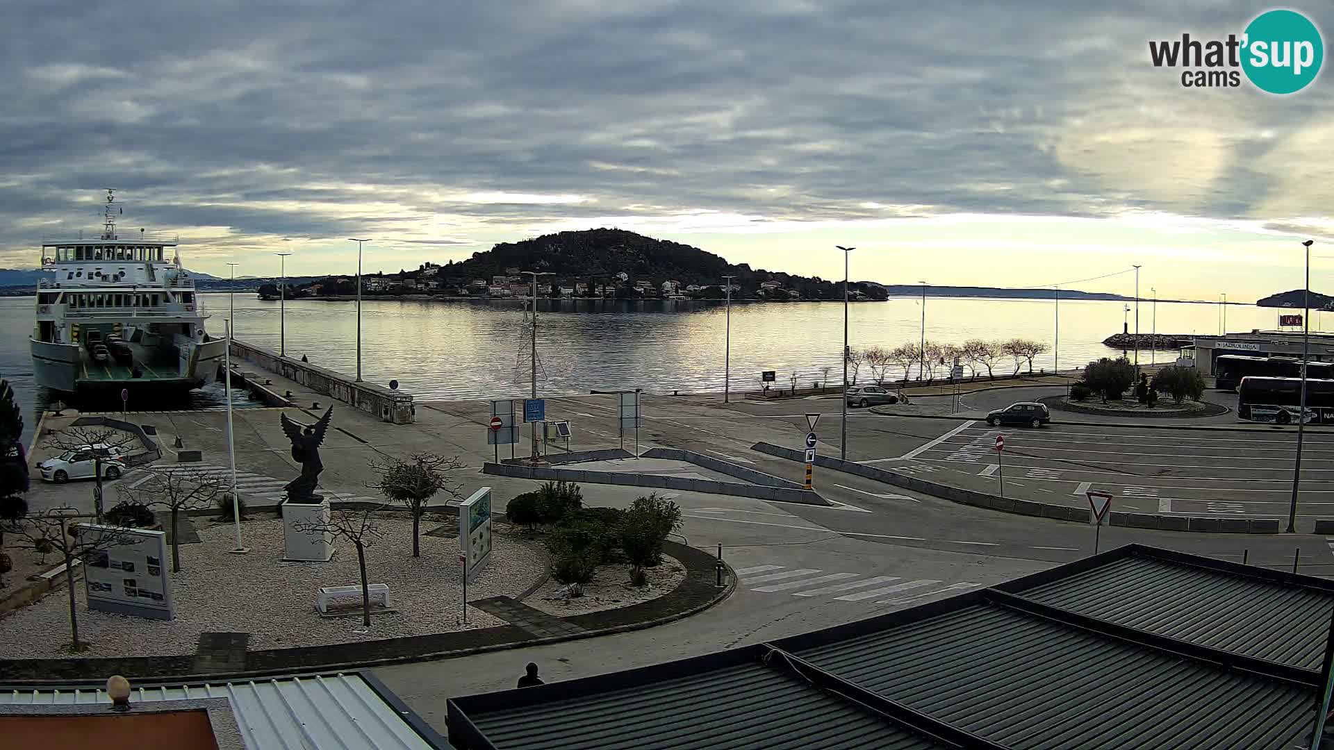 Webcam Ugljan – Preko Ferry to Zadar