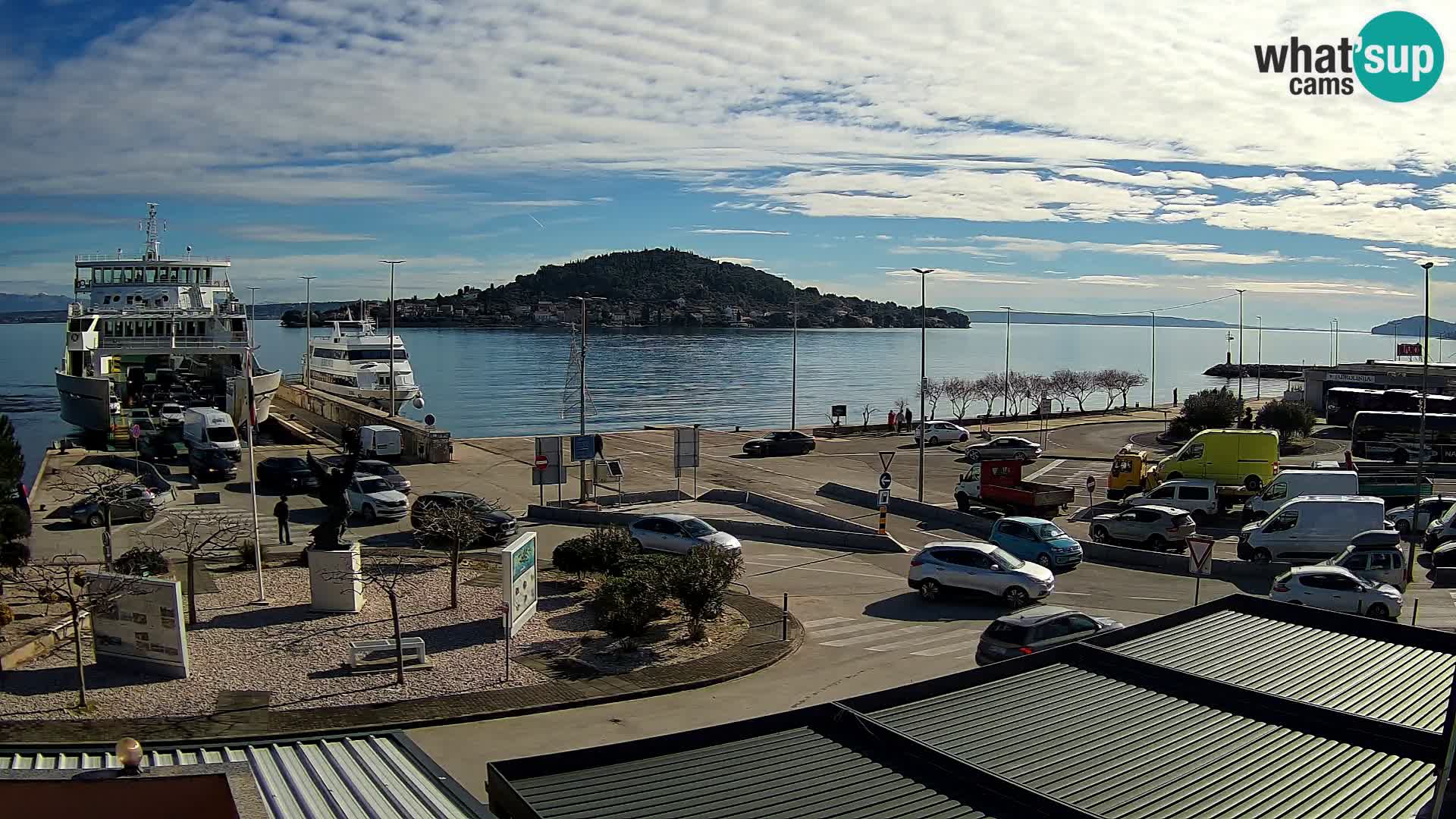 Web cam UGLJAN – Ferry de Preko à Zadar