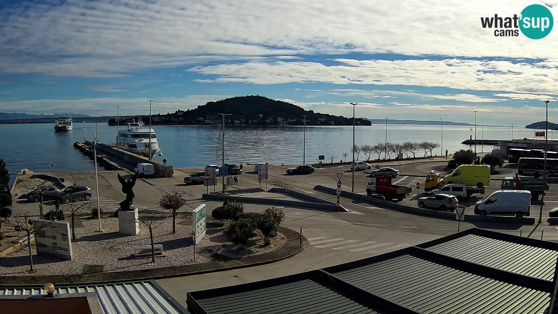 Cámara web UGLJAN – Transportar de Preko a Zadar