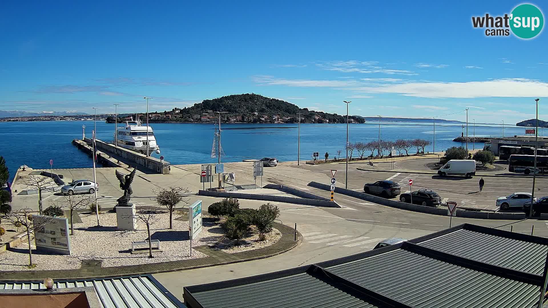 Web cam UGLJAN – Ferry de Preko à Zadar