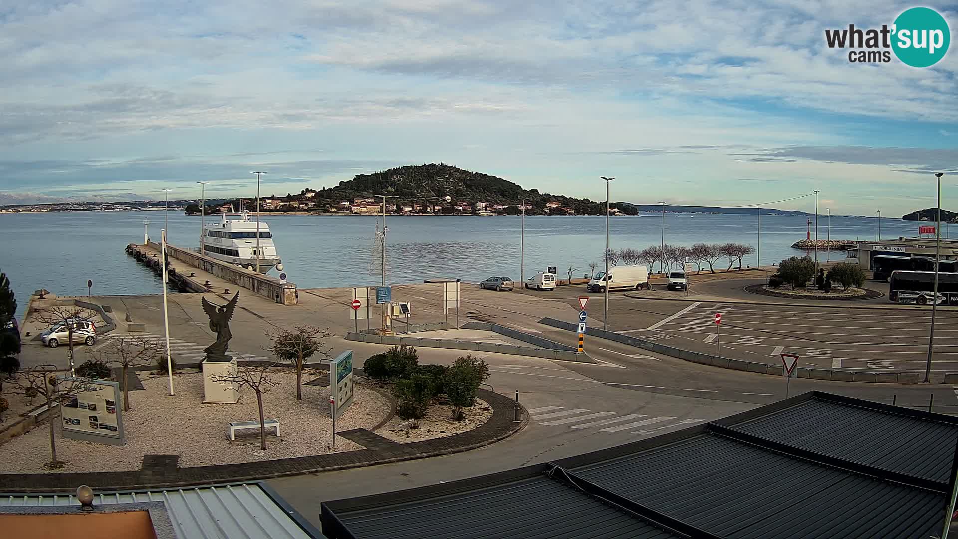 Webcam Ugljan – Preko Ferry to Zadar