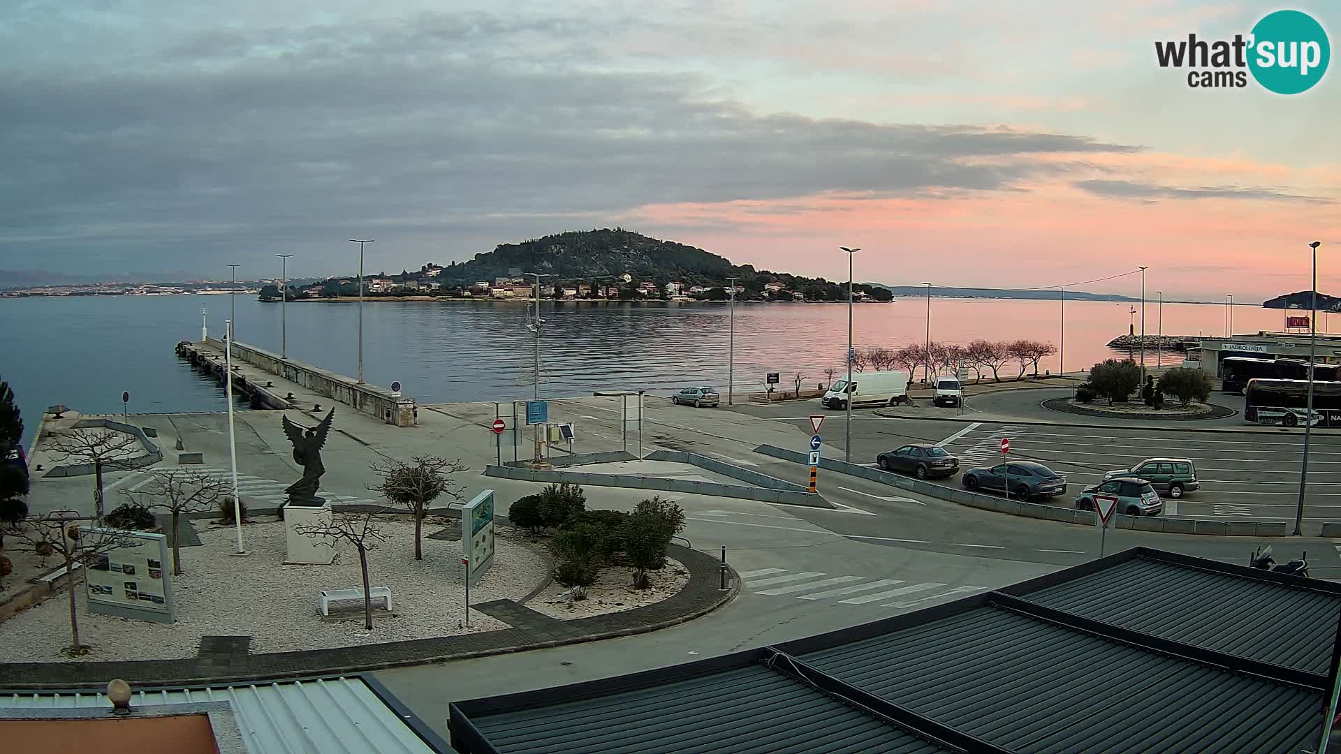 Web cam UGLJAN – Ferry de Preko à Zadar
