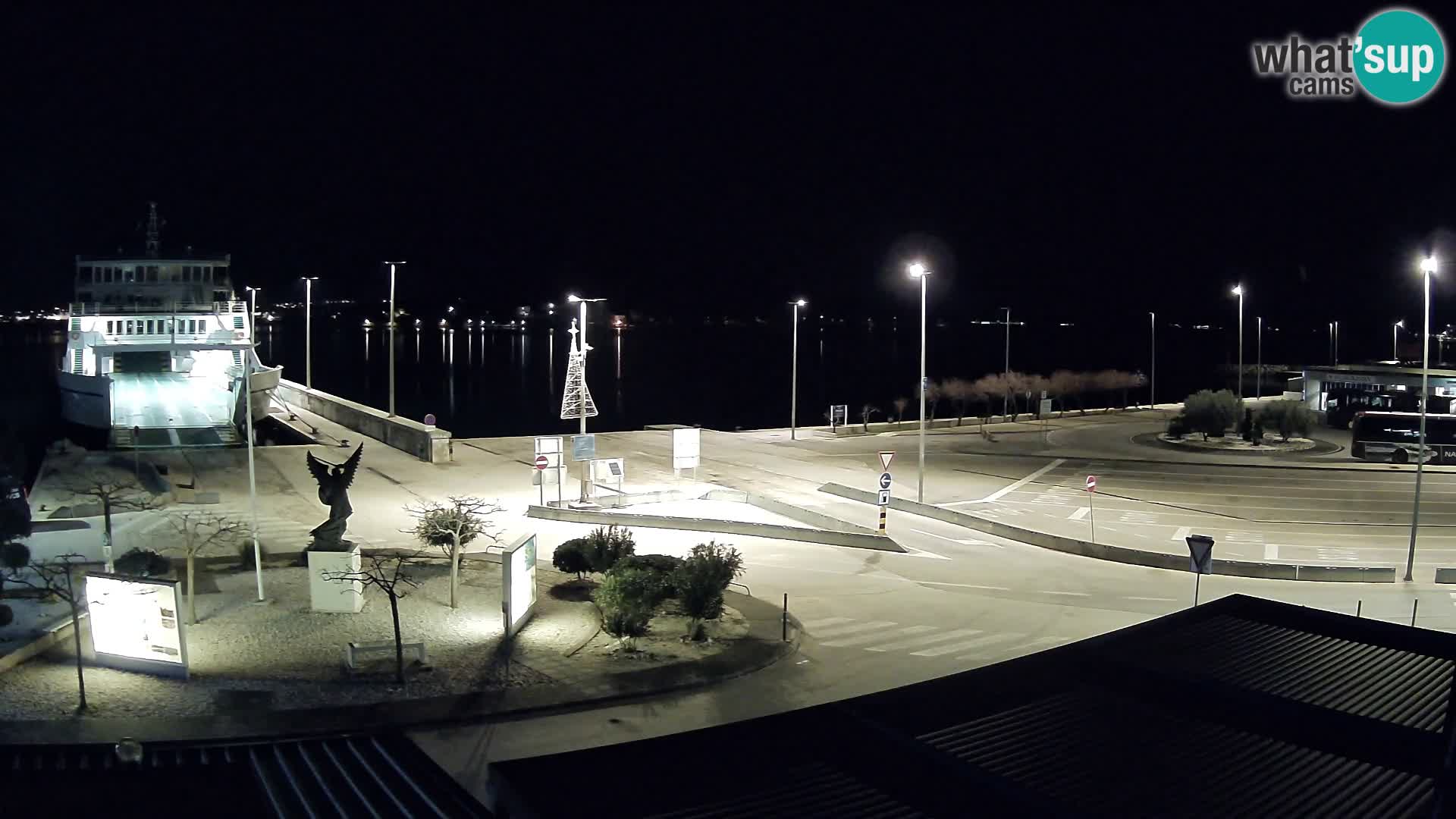 Webcam Ugljan – Preko Ferry to Zadar