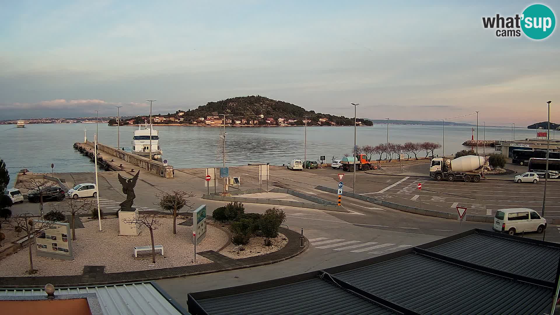 Webcam Ugljan – Preko Ferry to Zadar