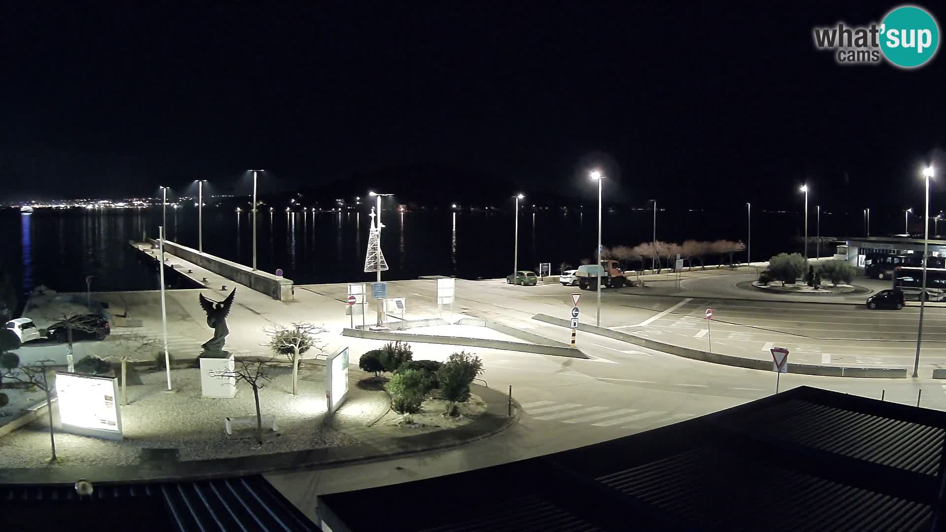 Web kamera Ugljan – Preko trajekt za Zadar