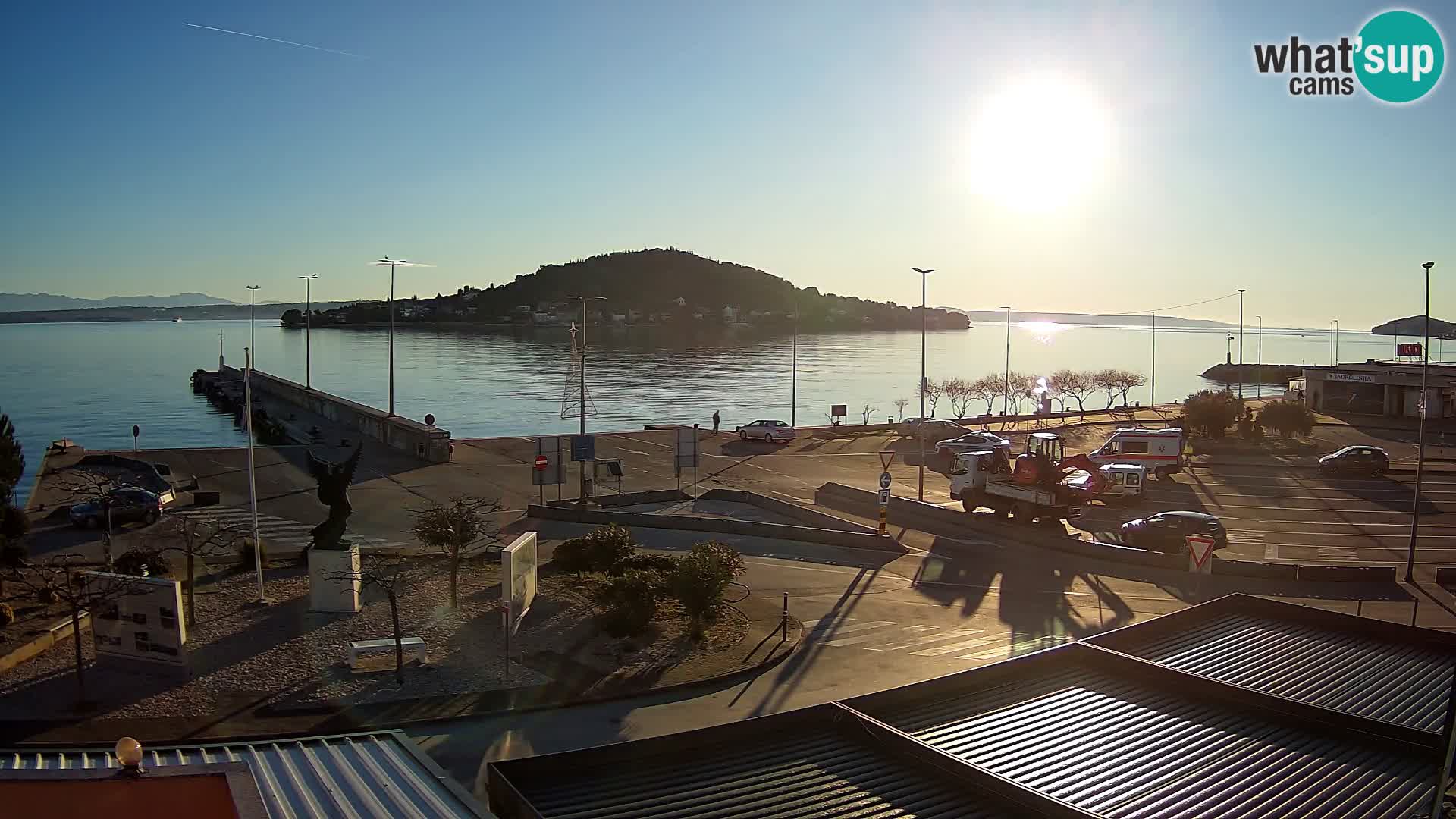 Web cam UGLJAN – Ferry de Preko à Zadar