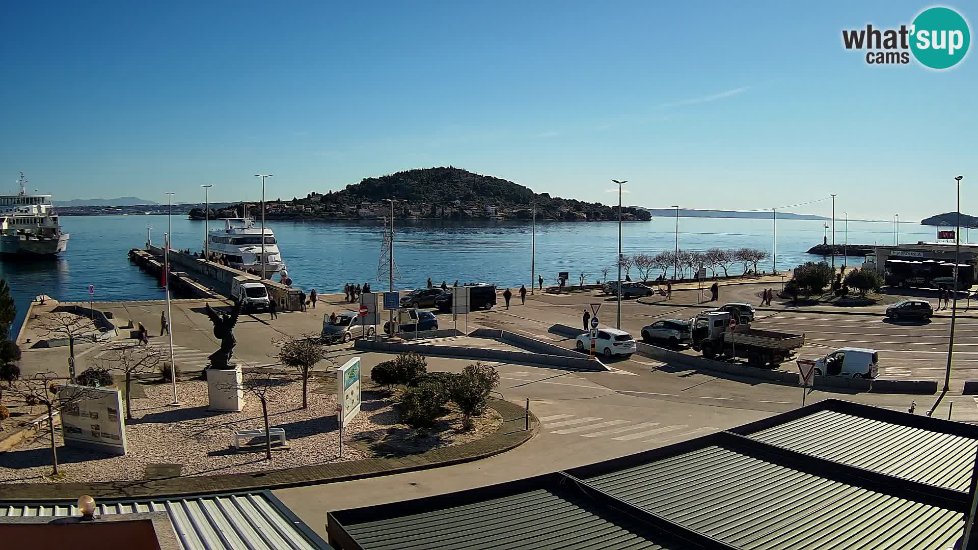 Cámara web UGLJAN – Transportar de Preko a Zadar