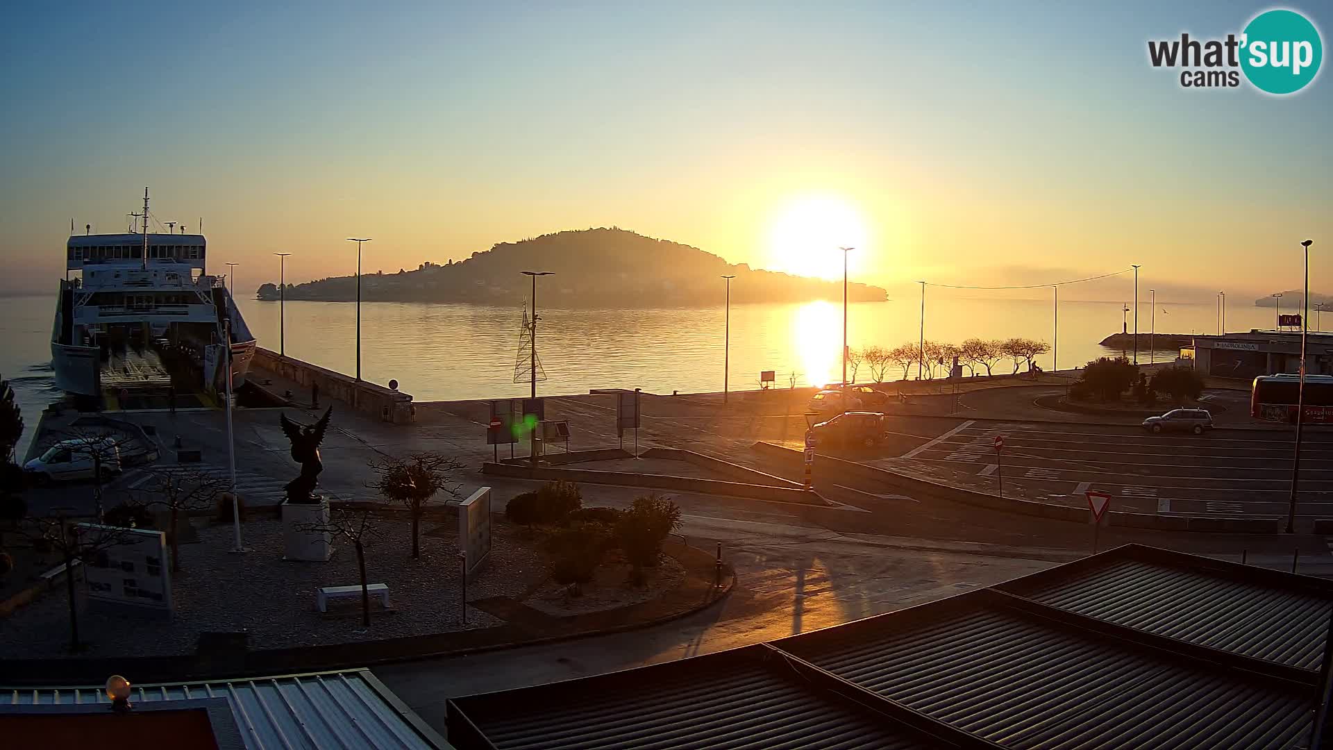 UGLJAN Webcam – Preko-Fähre nach Zadar