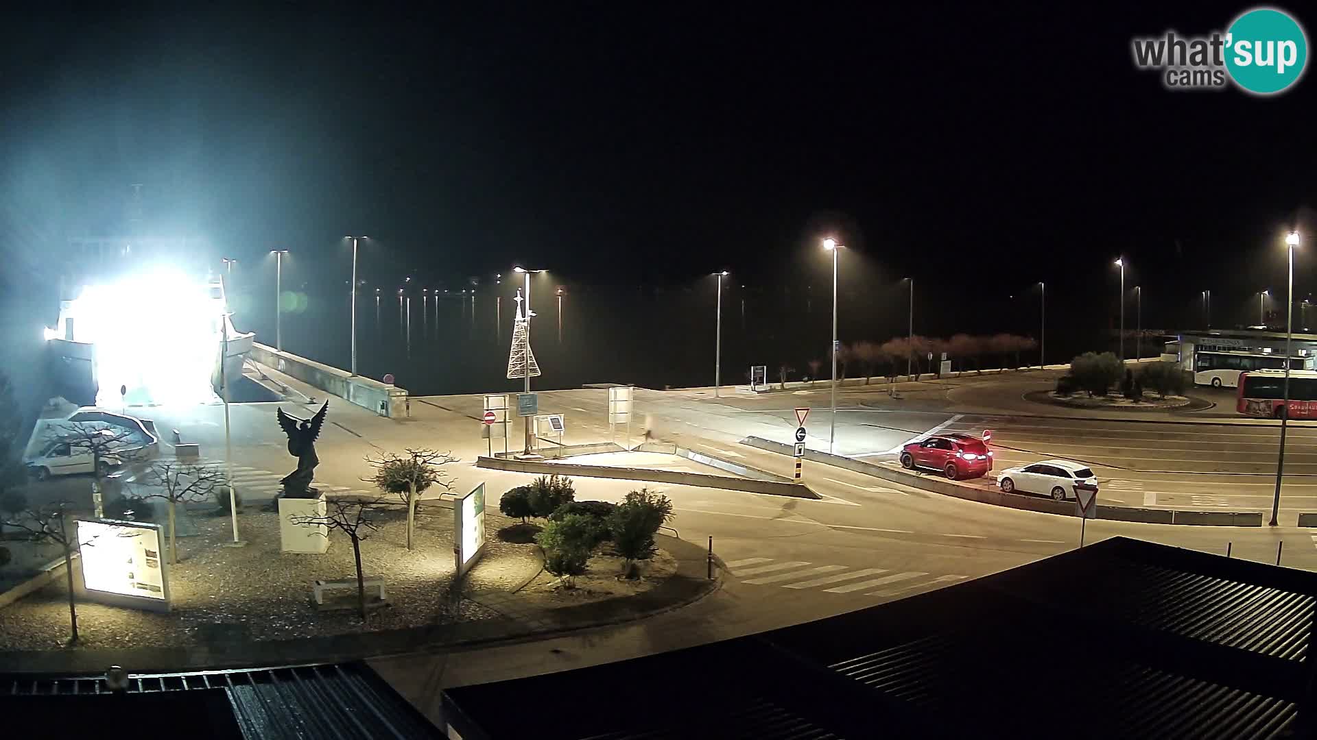 Spletna kamera Ugljan – trajekt Preko – Zadar